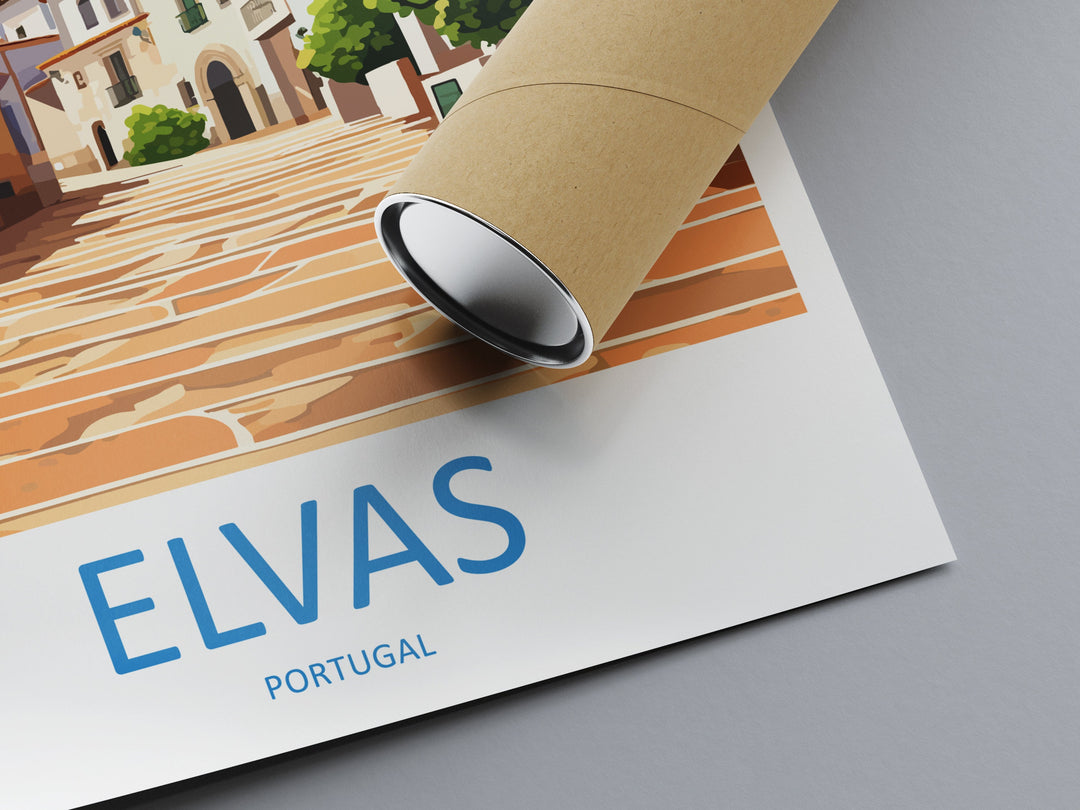 Elvas Travel Print Wall Art Elvas Wall Hanging Home Décor Elvas Gift Art Lovers Portugal Art Lover Gift Elvas Poster