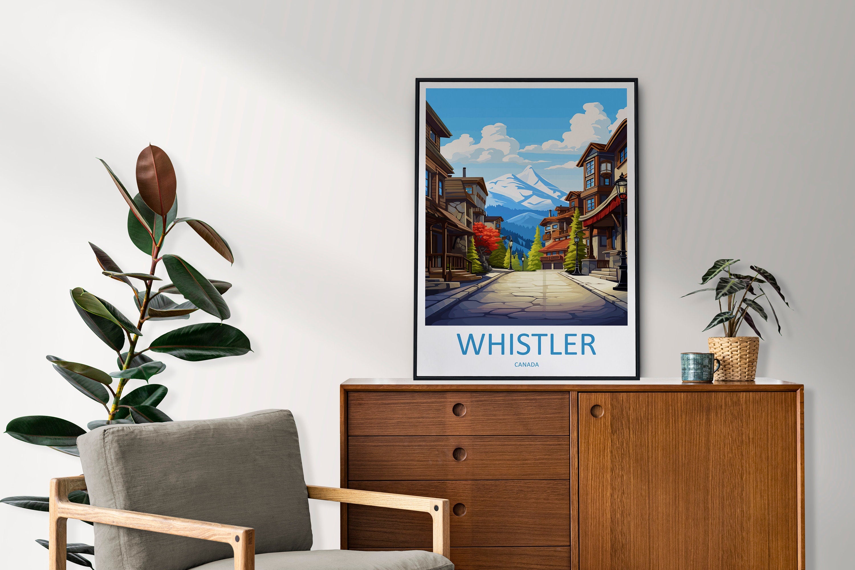 Whistler Travel Print