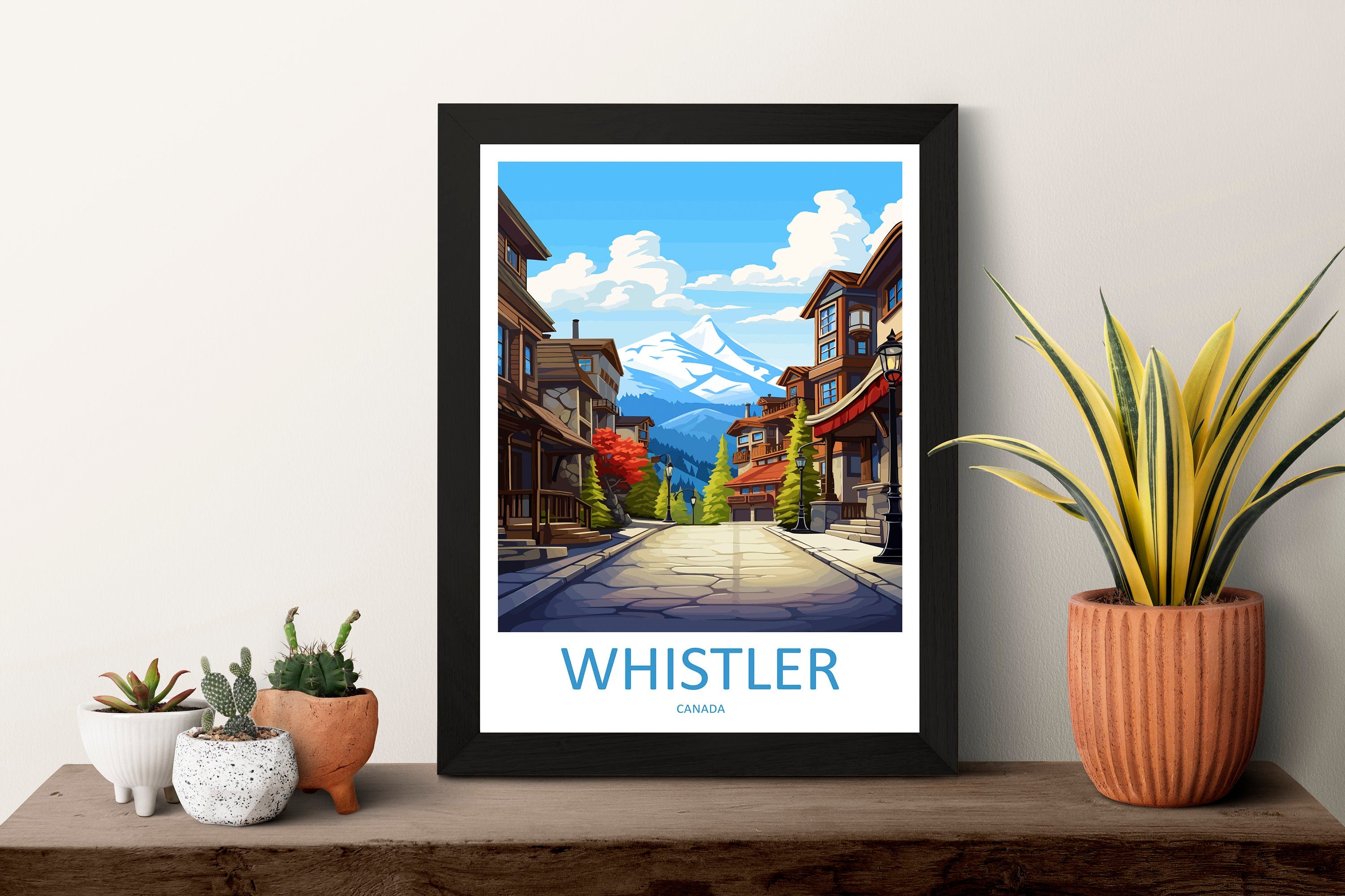 Whistler Travel Print