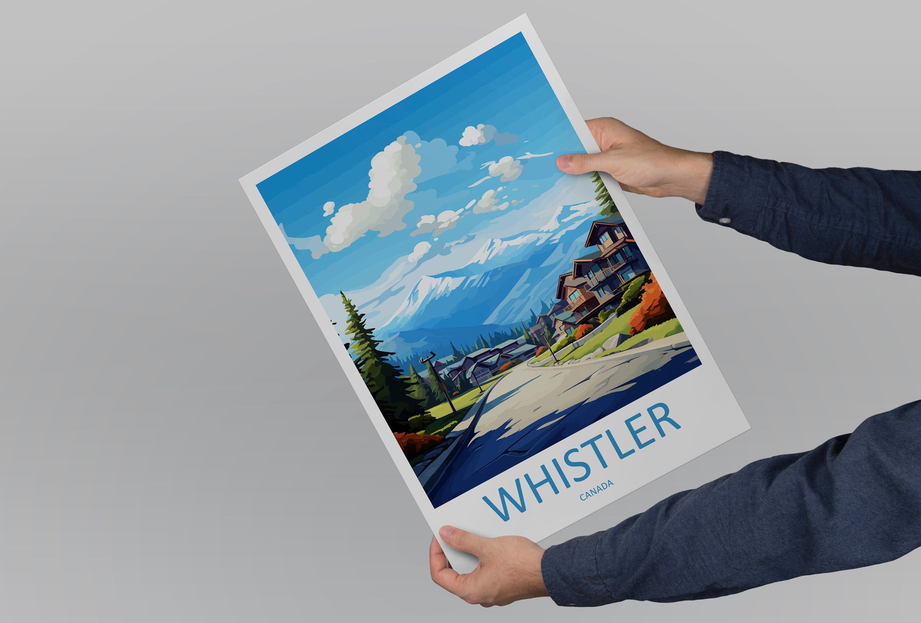 Whistler Travel Print