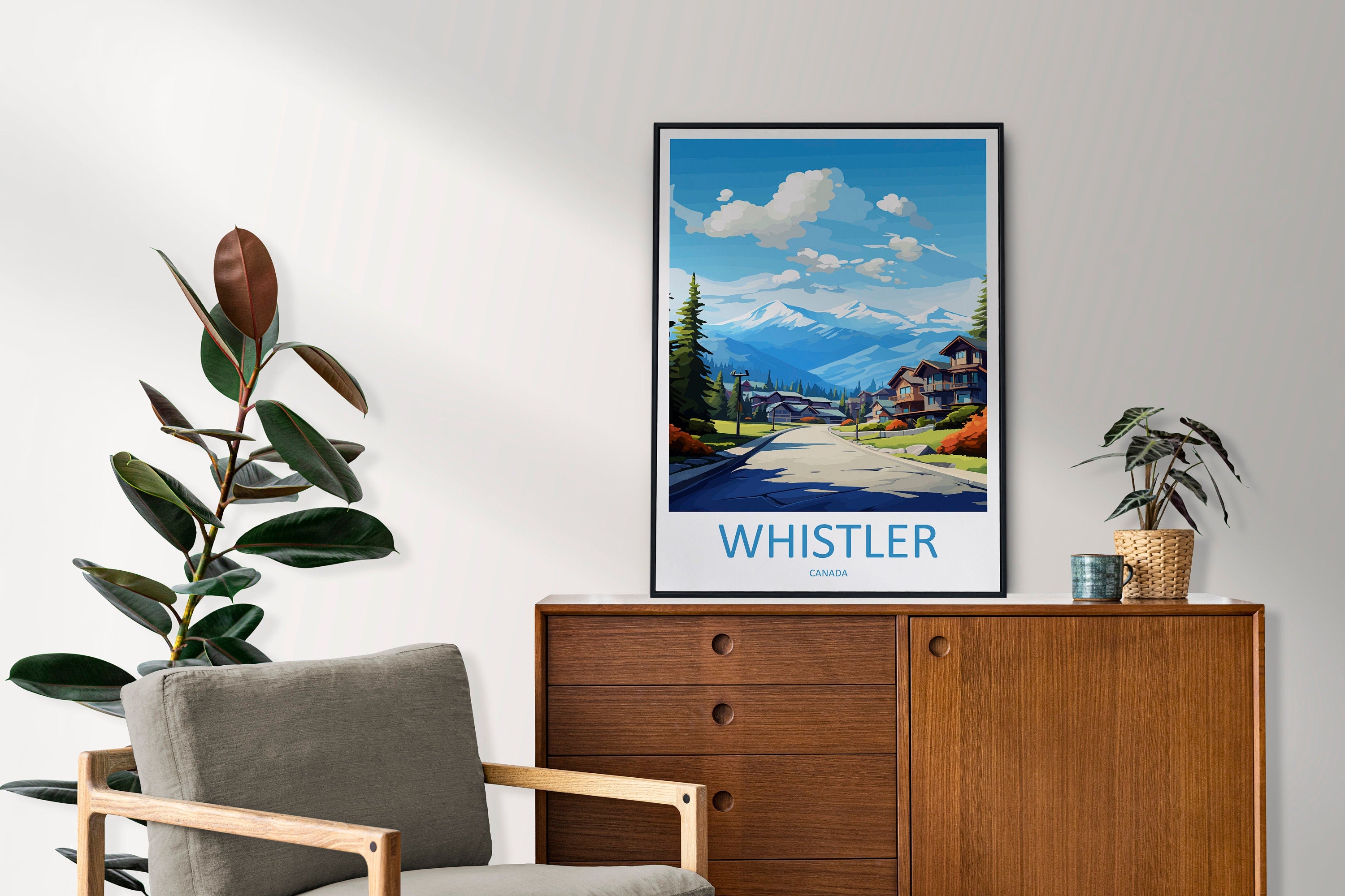 Whistler Travel Print