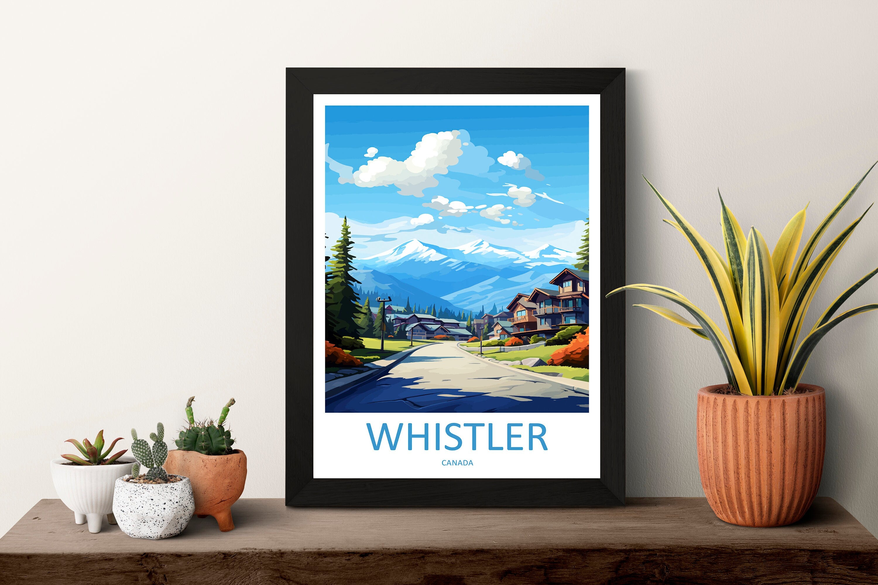 Whistler Travel Print