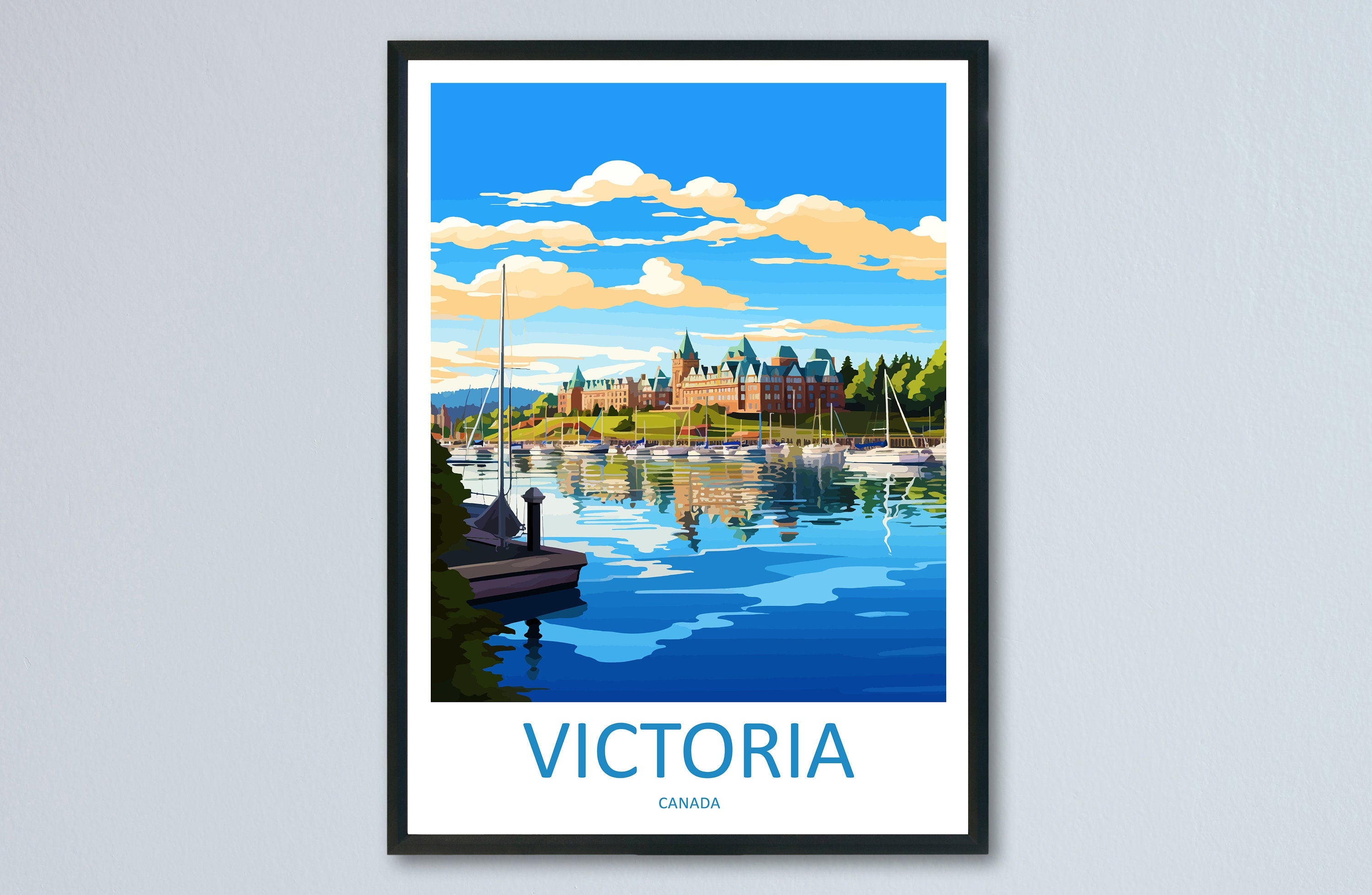 Victoria Travel Print