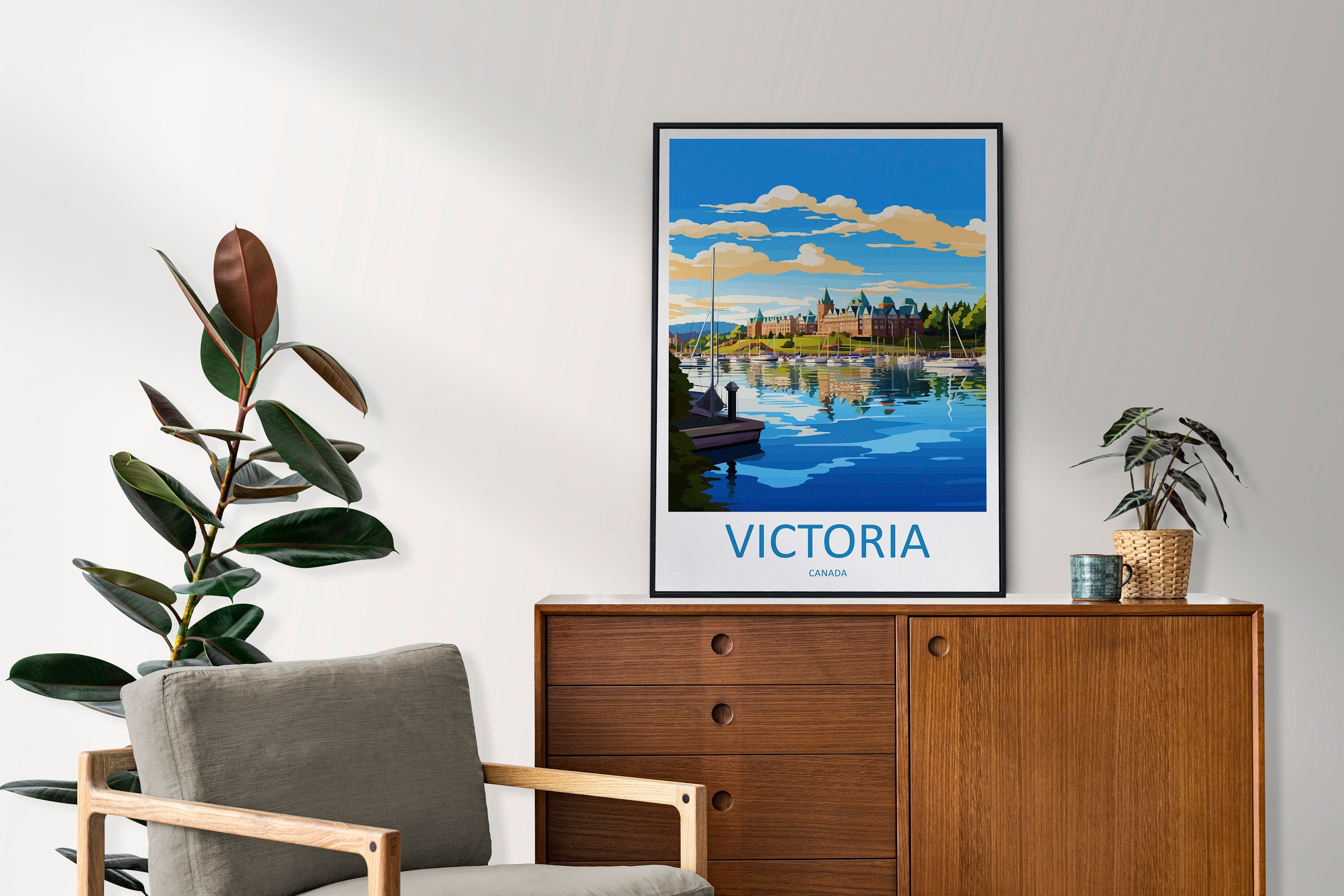 Victoria Travel Print