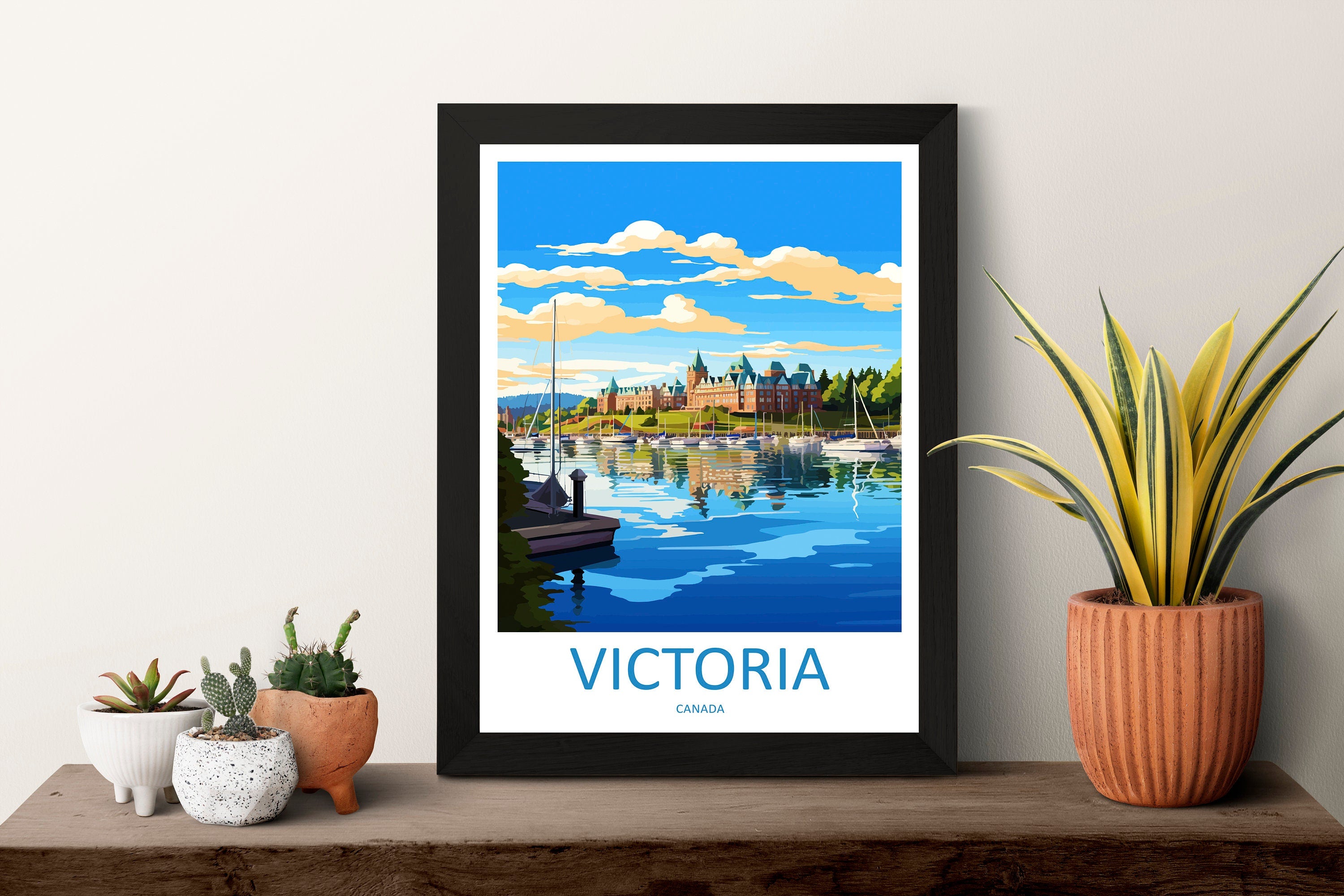 Victoria Travel Print