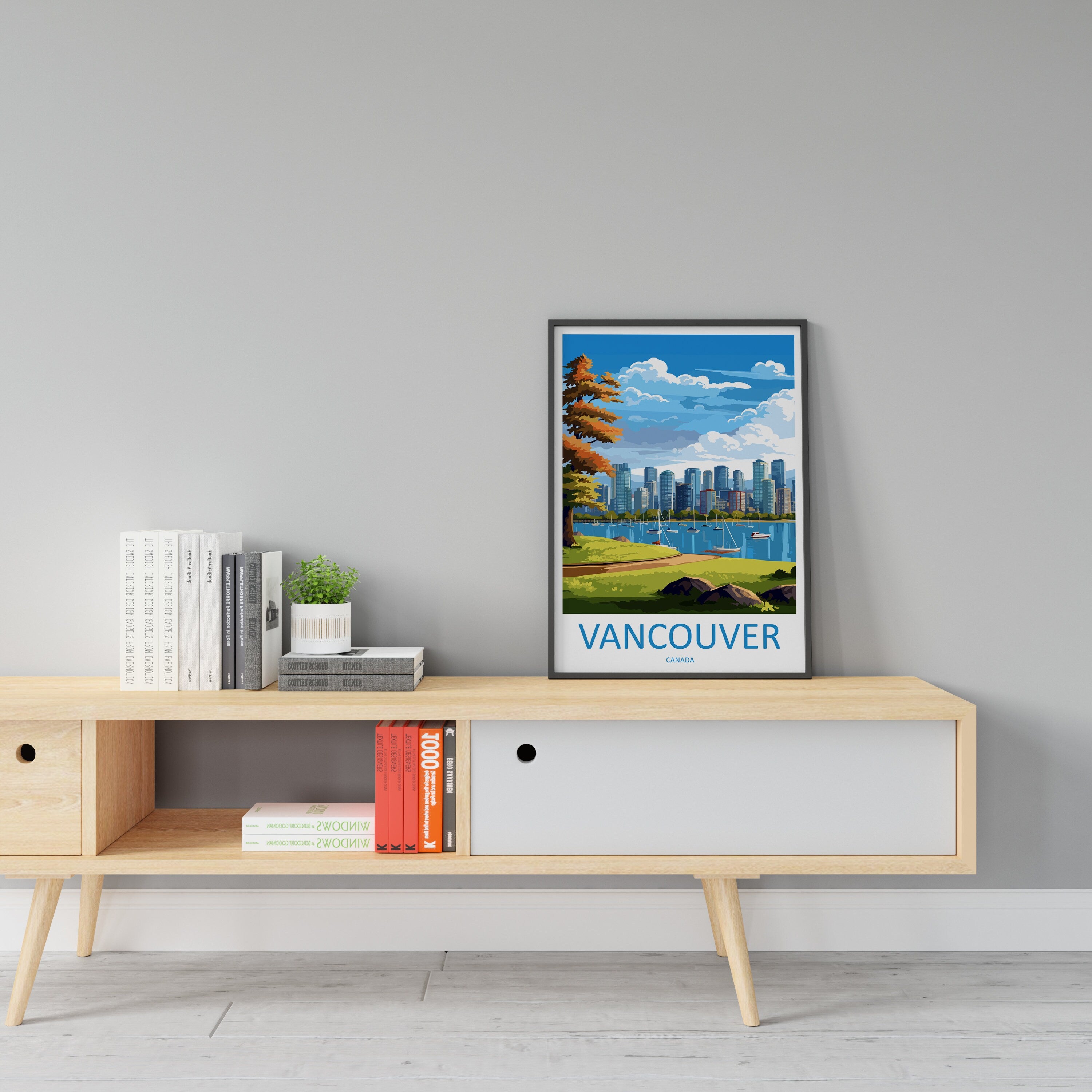 Vancouver Travel Print