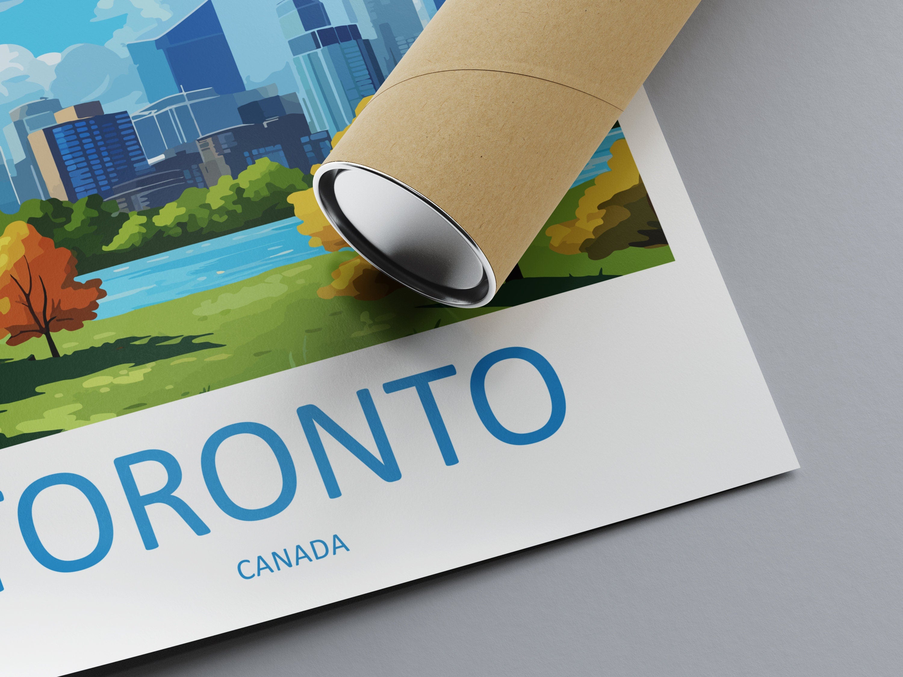 Toronto Travel Print