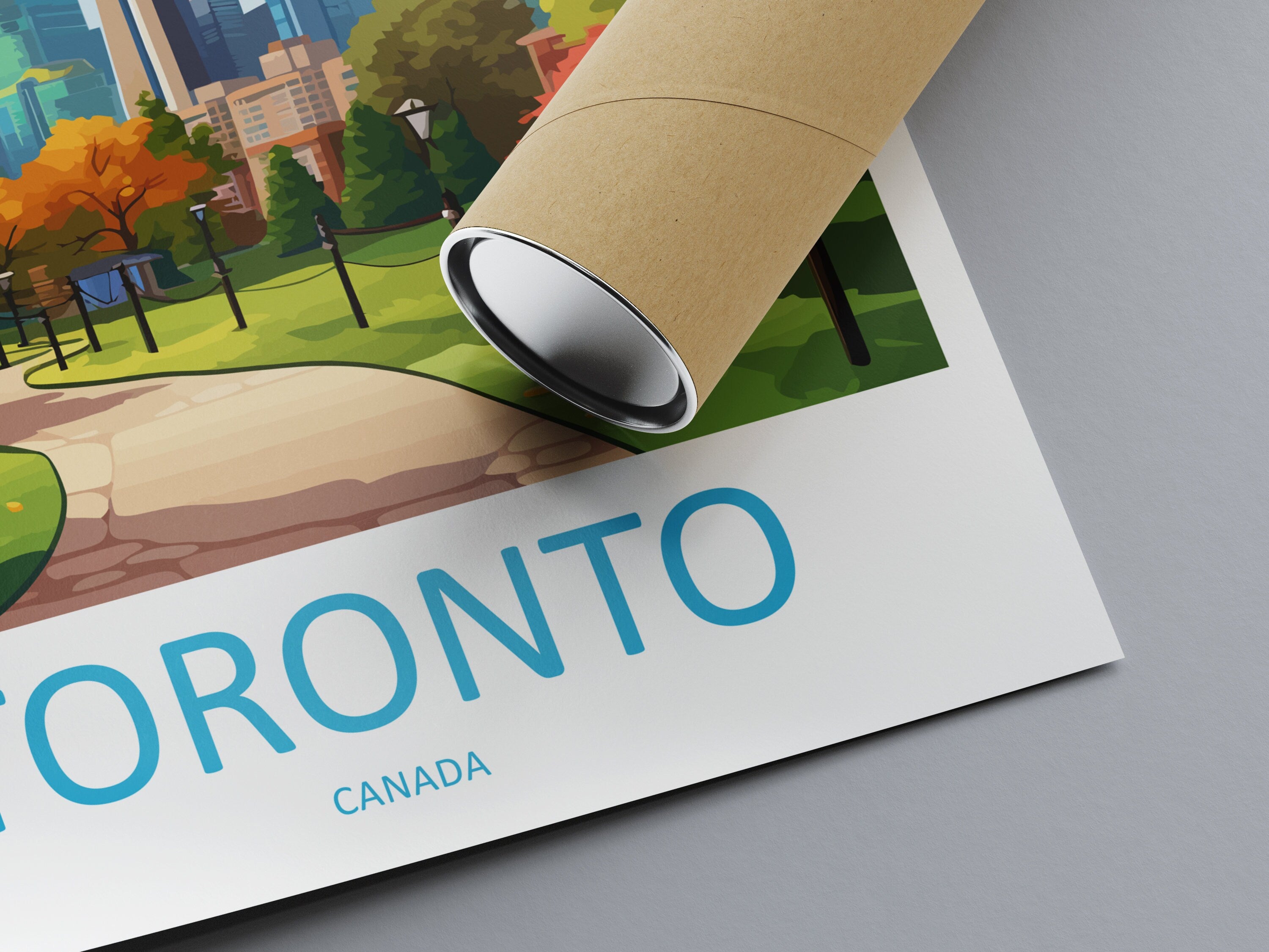 Toronto Travel Print