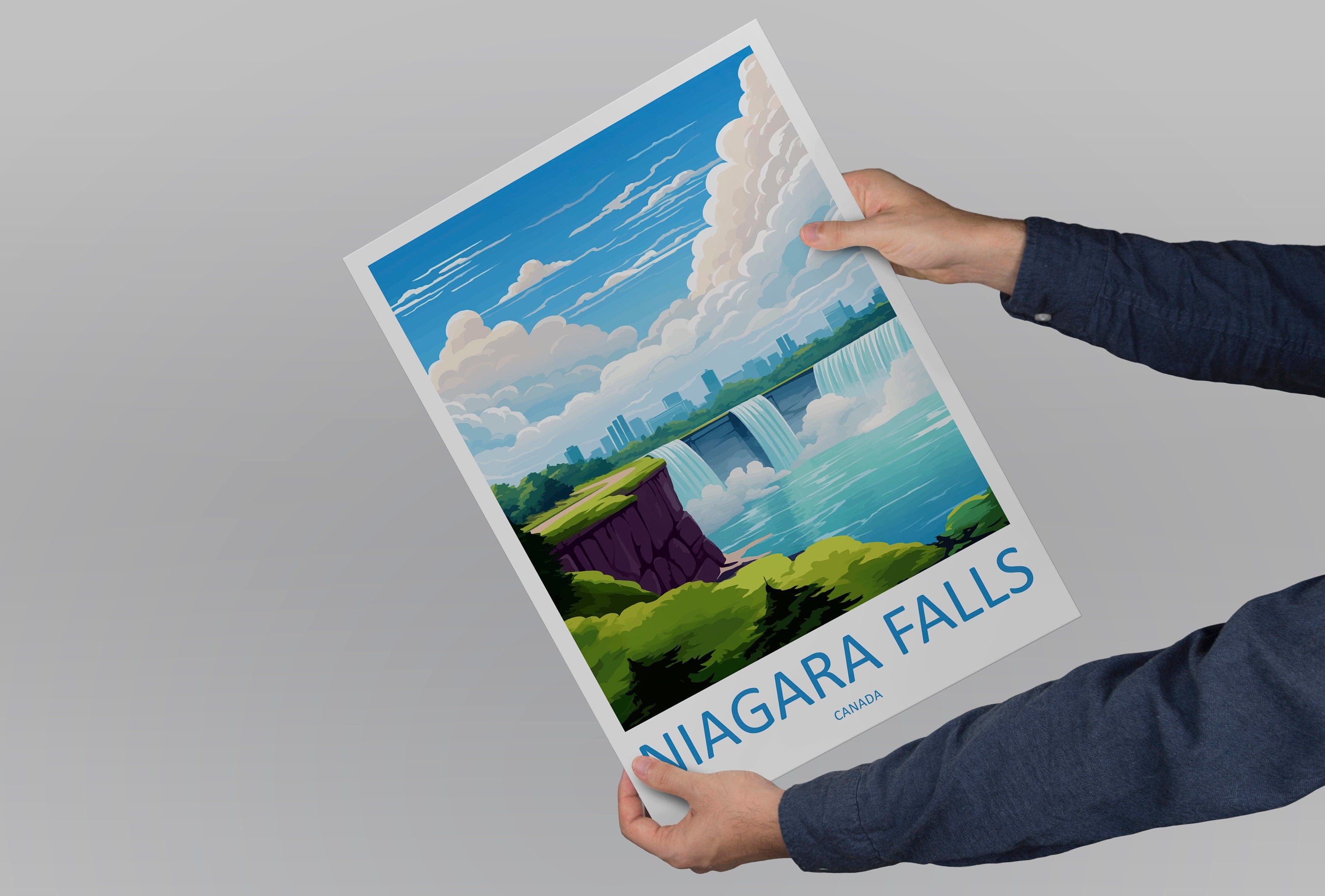 Niagara Falls Travel Print