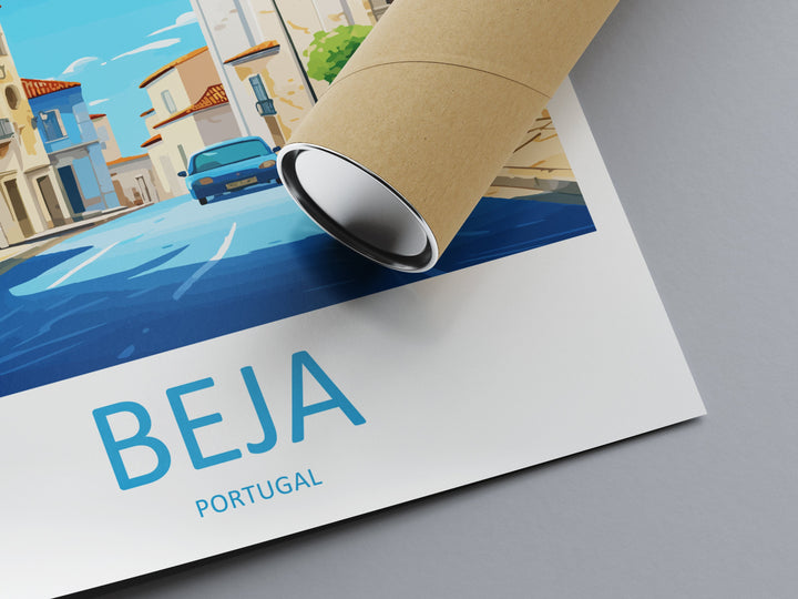 Beja Travel Print Wall Art Beja Wall Hanging Home Décor Beja Gift Art Lovers Portugal Art Lover Gift Beja Wall Art
