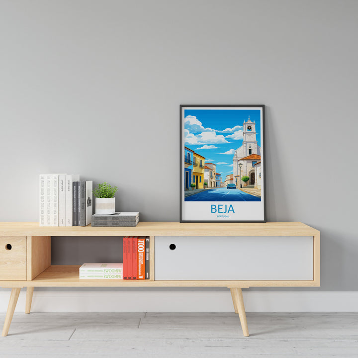 Beja Travel Print Wall Art Beja Wall Hanging Home Décor Beja Gift Art Lovers Portugal Art Lover Gift Beja Wall Art