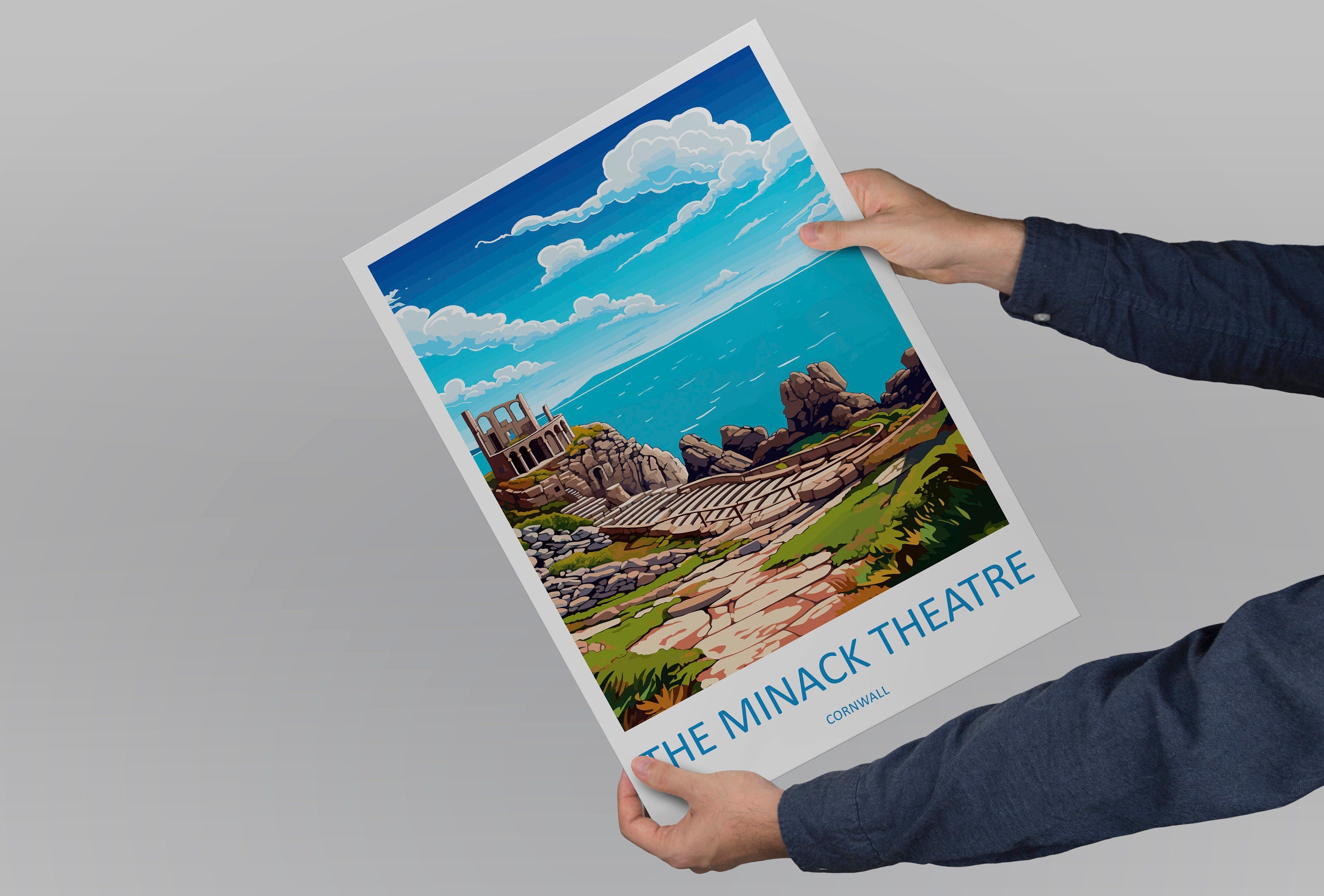 The Minack Theatre Travel Print