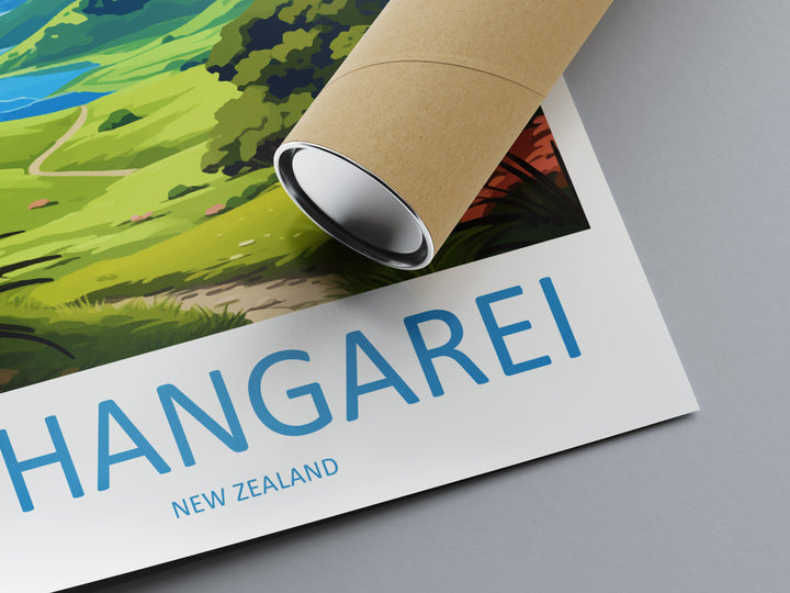 Whangarei Travel Print Wall Art Whangarei Wall Hanging Home Décor Whangarei Gift Art Lovers New Zealand Art Lover Gift Print Whangarei