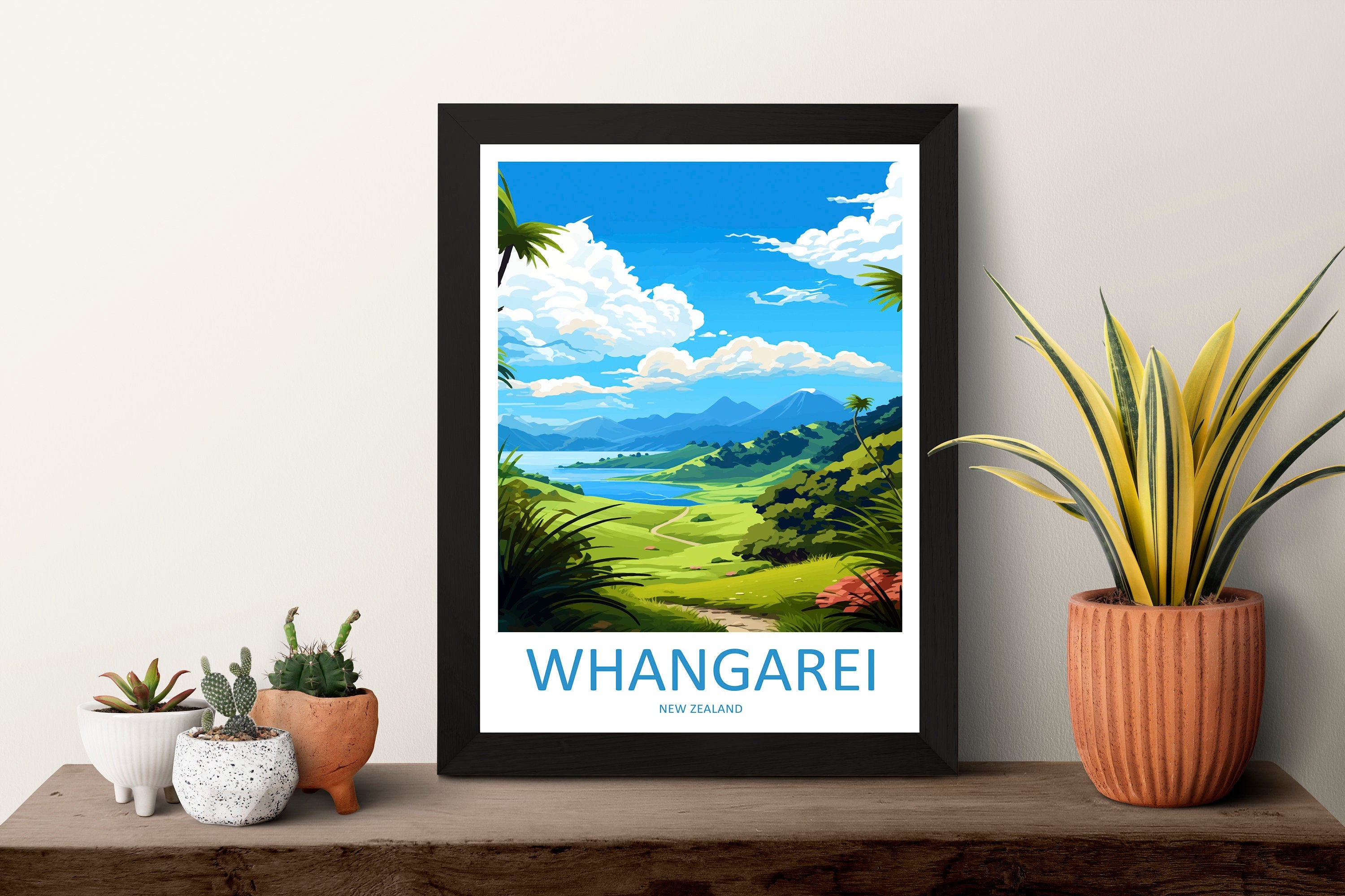 Whangarei Travel Print