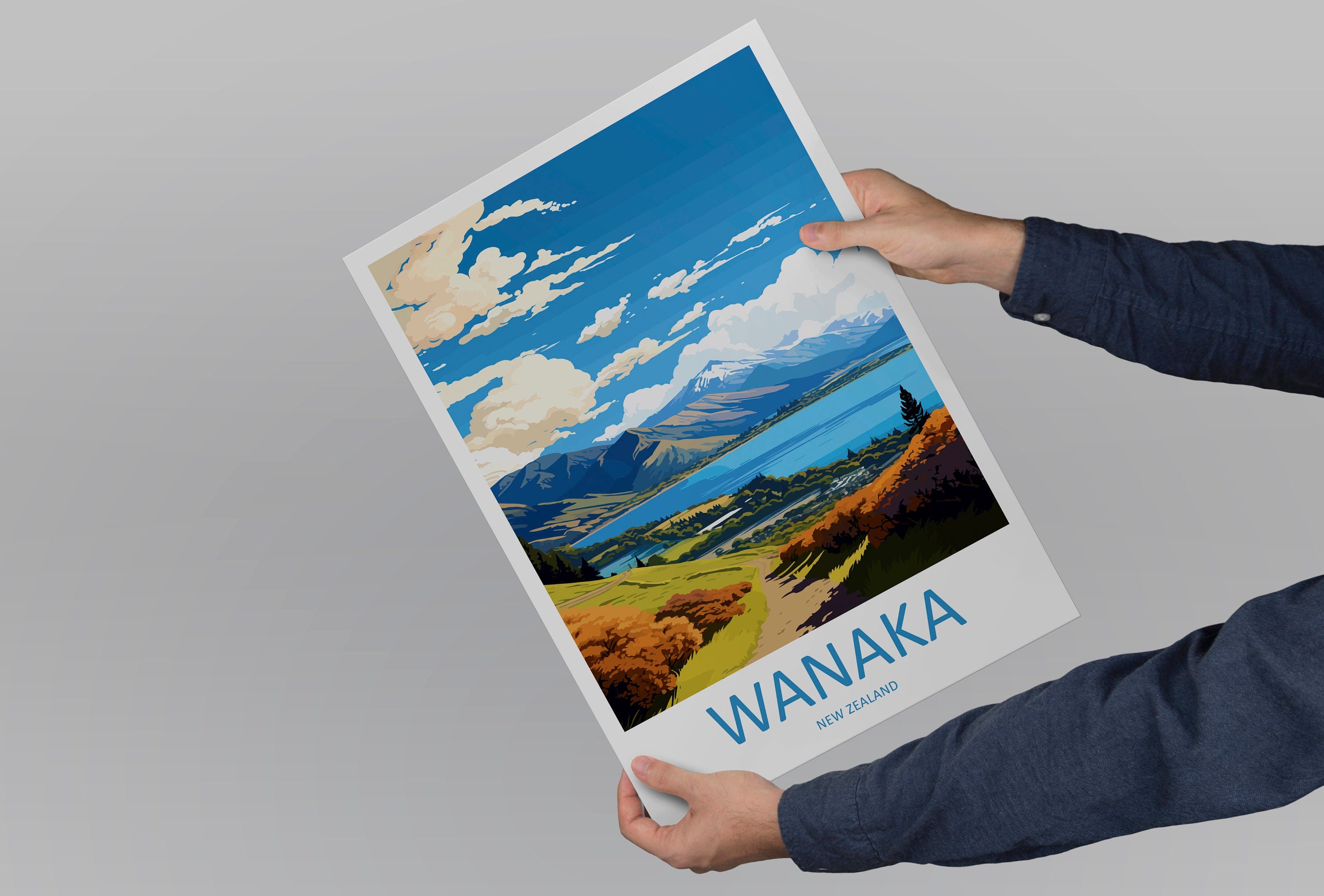 Wanaka Travel Print