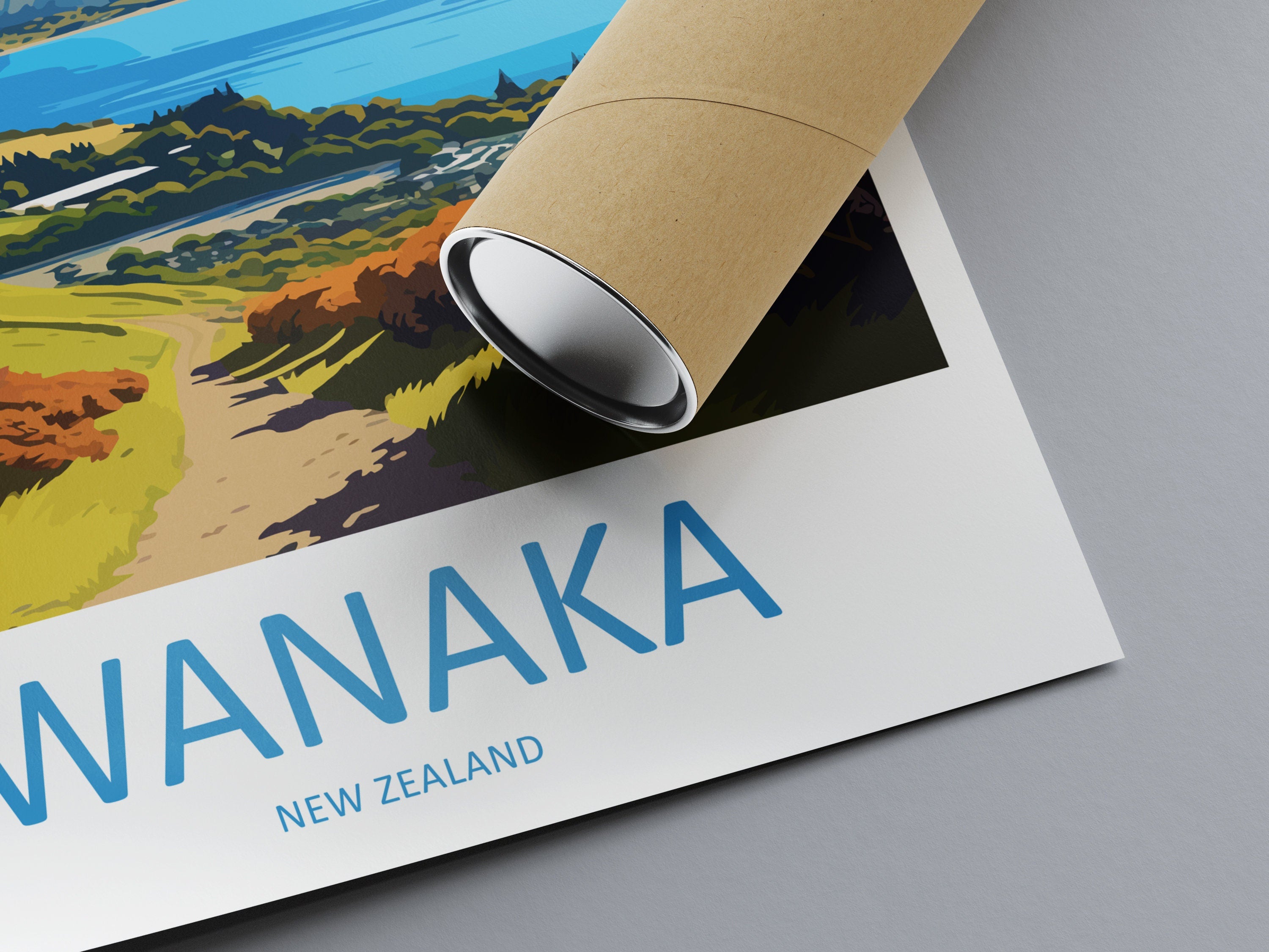 Wanaka Travel Print