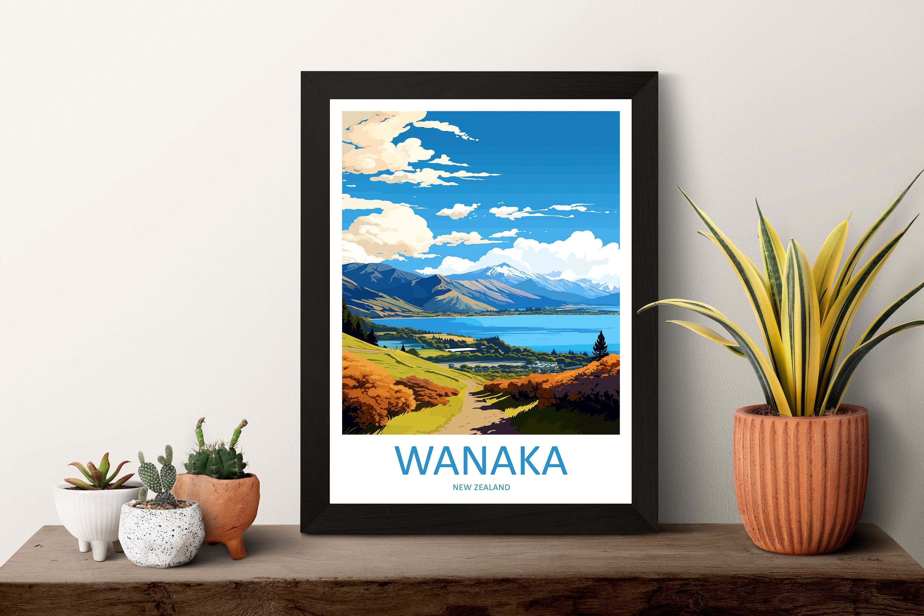 Wanaka Travel Print