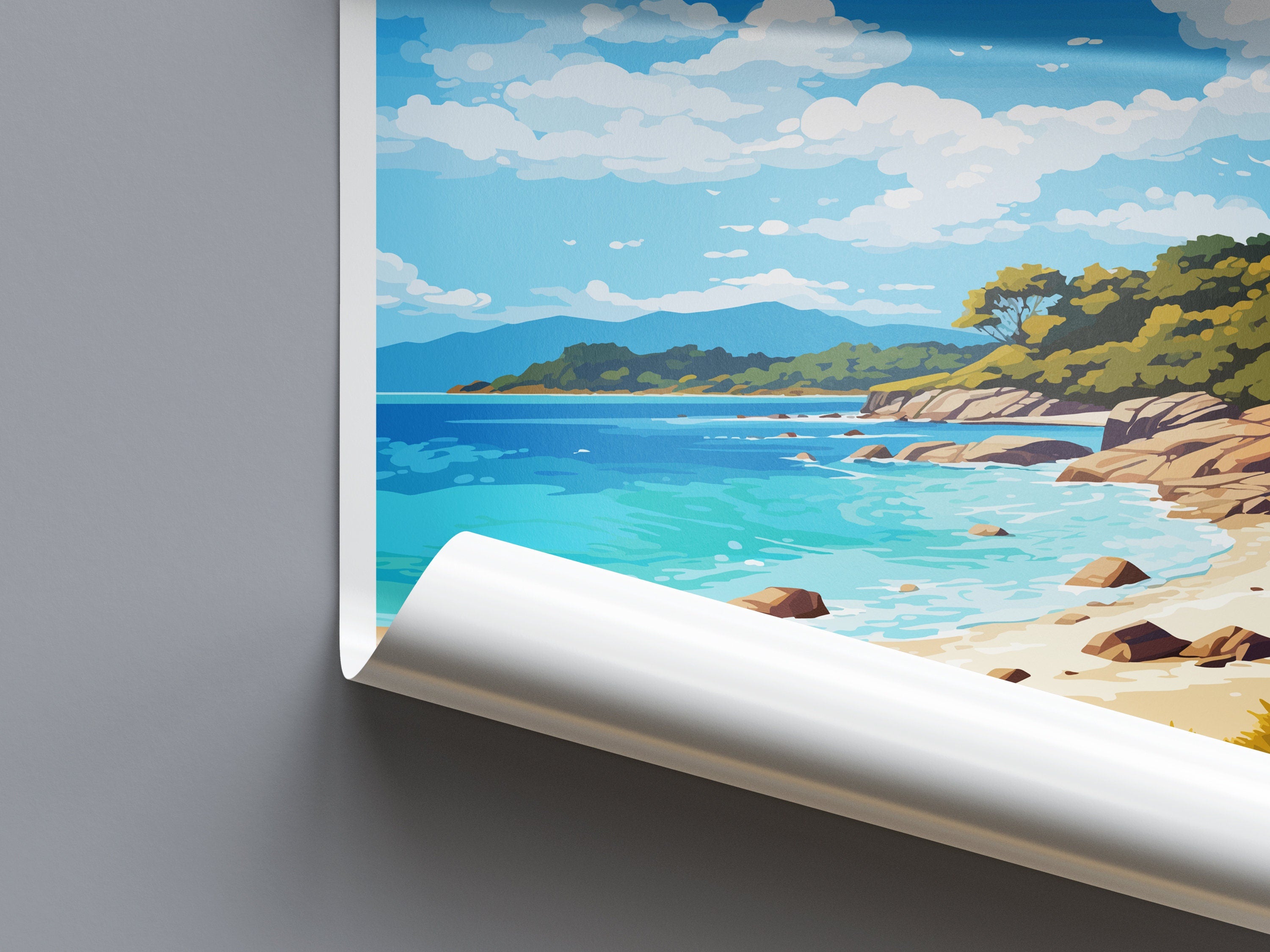 Abel Tasman National Park Travel Print