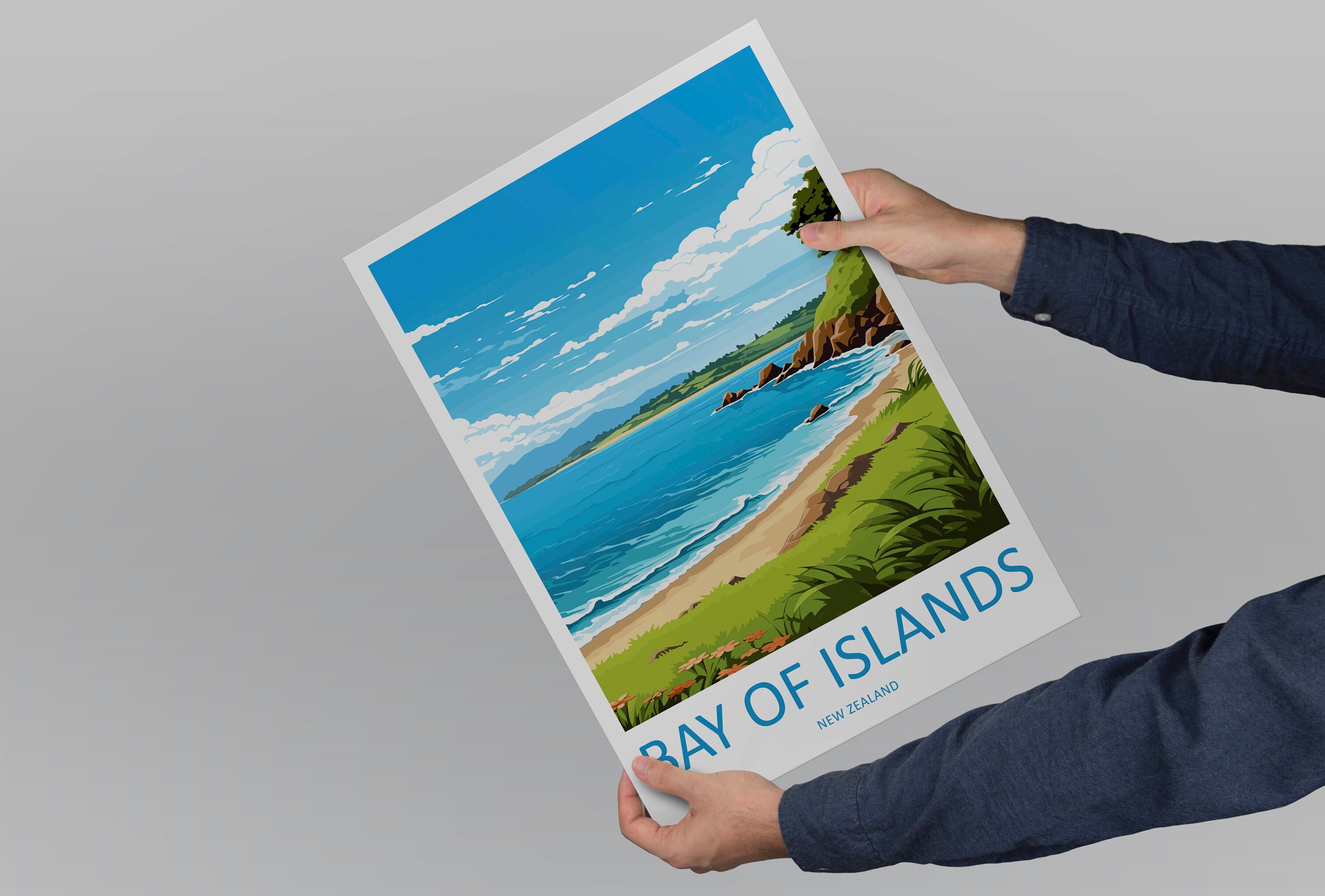 Bay Of Islands Travel Print