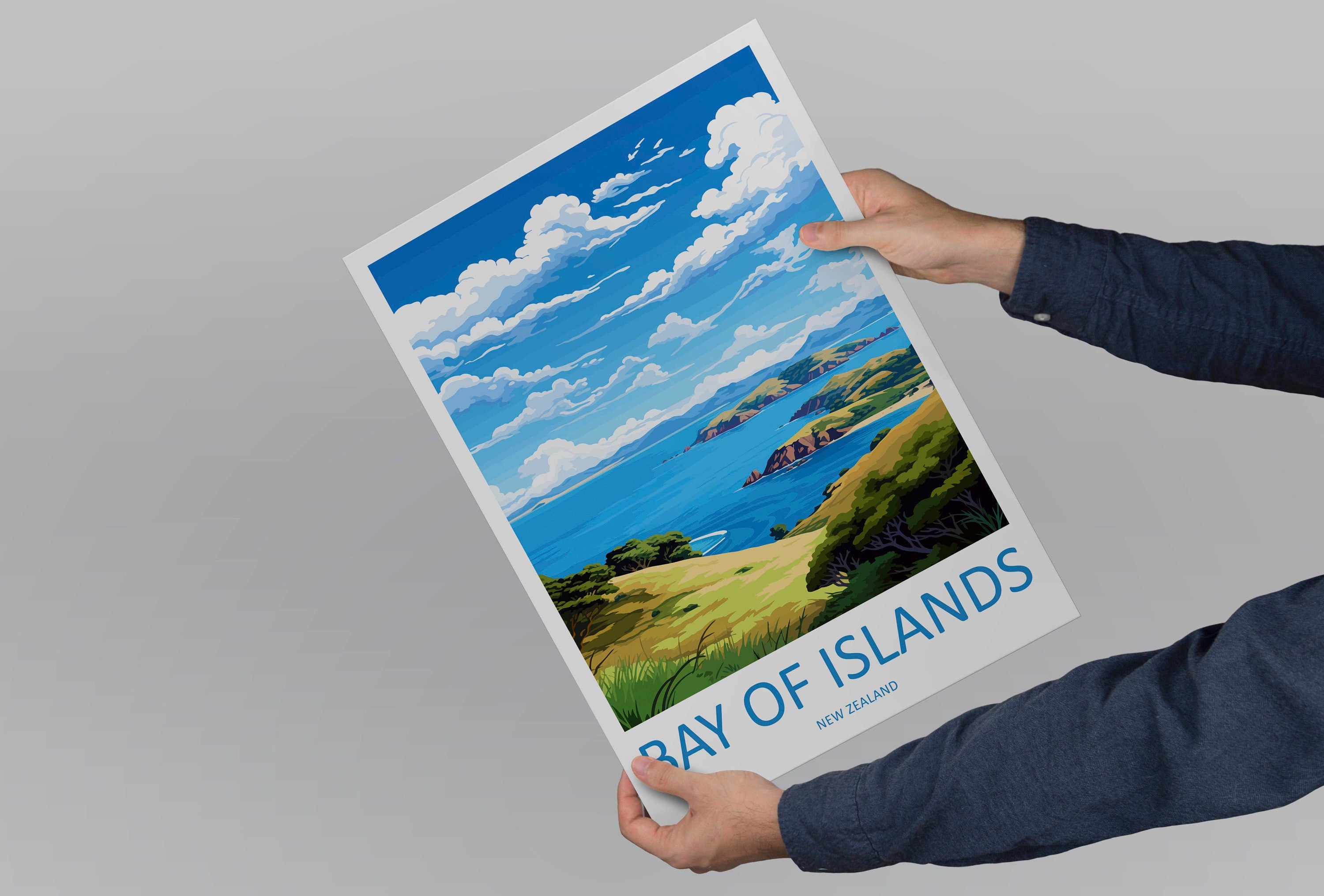 Bay Of Islands Travel Print