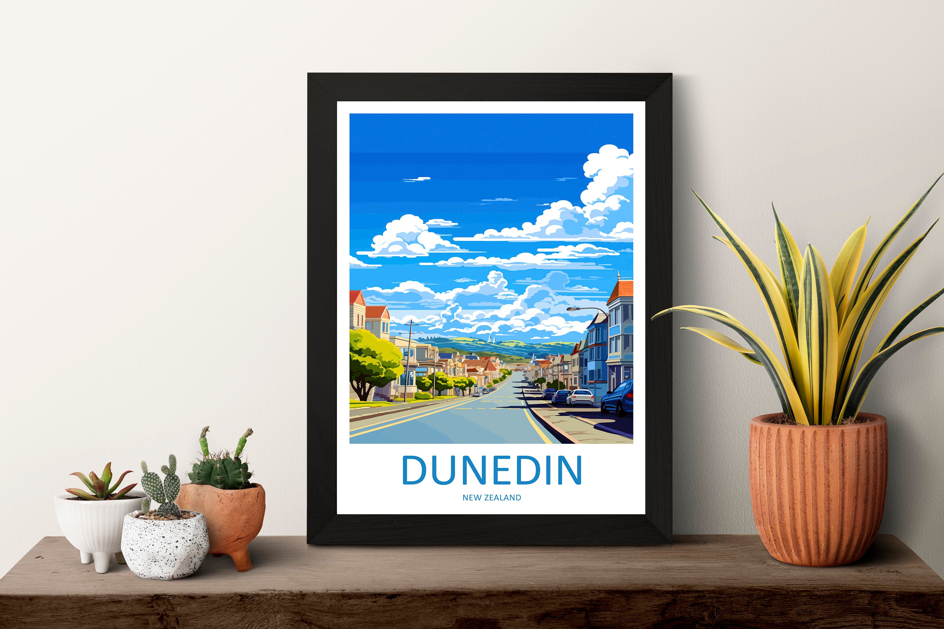 Dunedin Travel Print