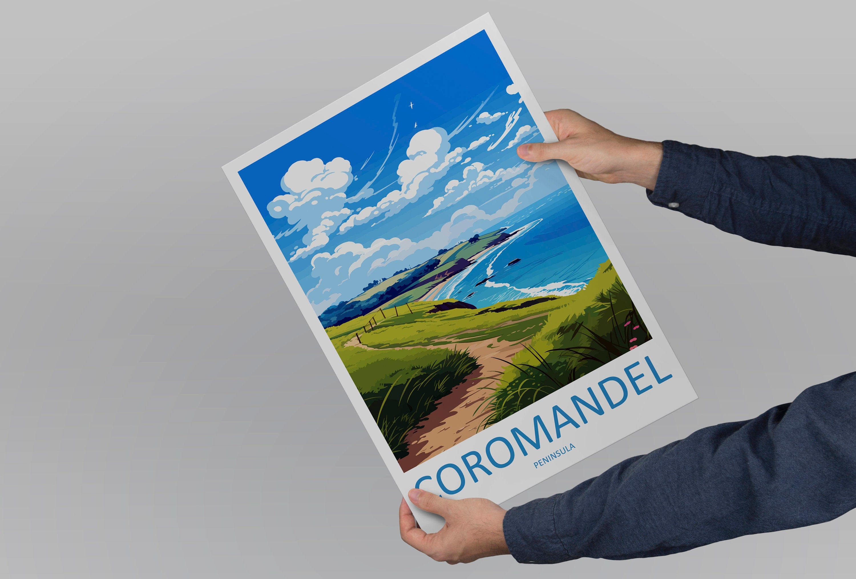 Coromandel Peninsula Travel Print