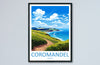 Coromandel Peninsula Travel Print