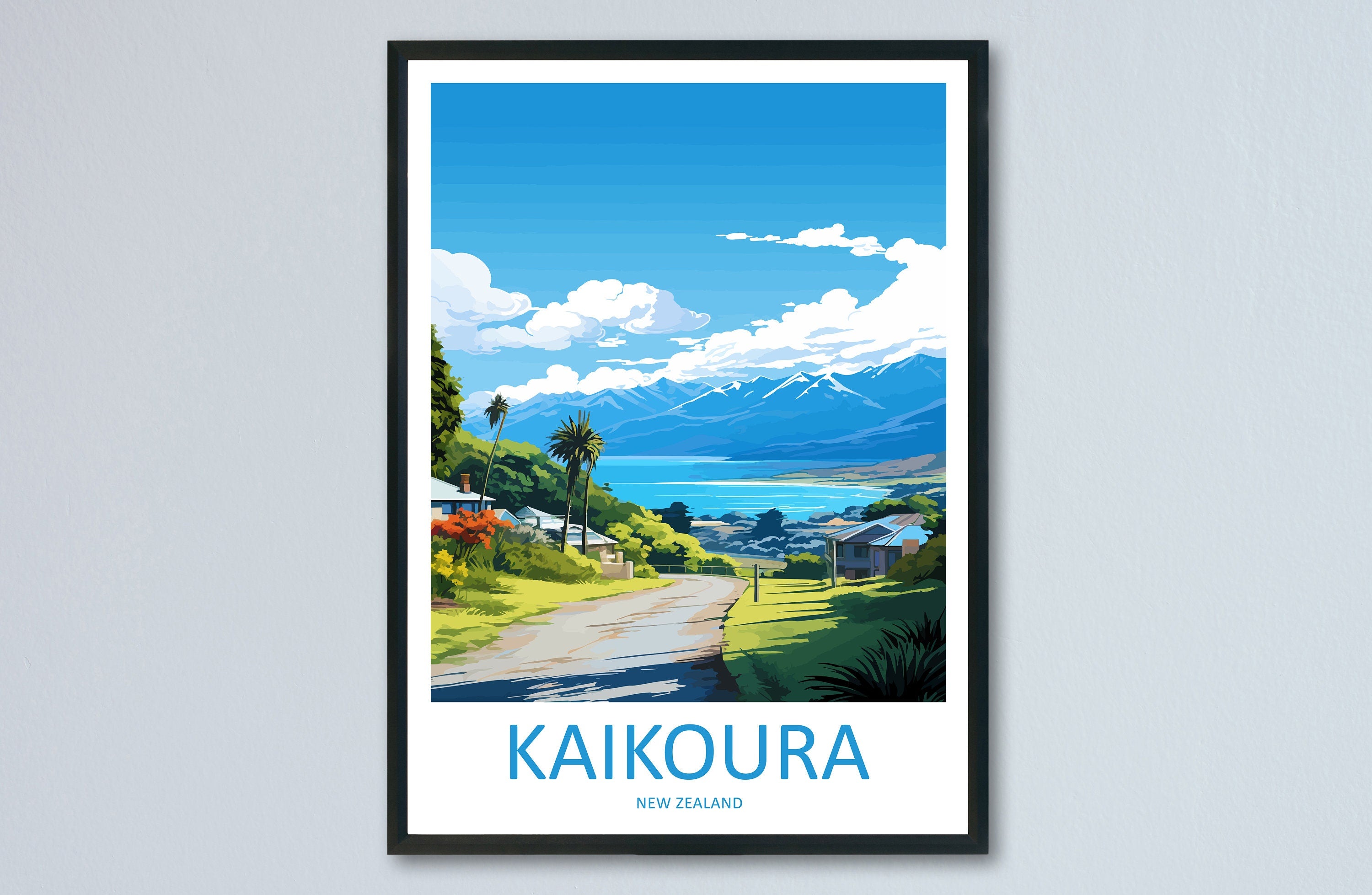 Kaikoura Travel Print