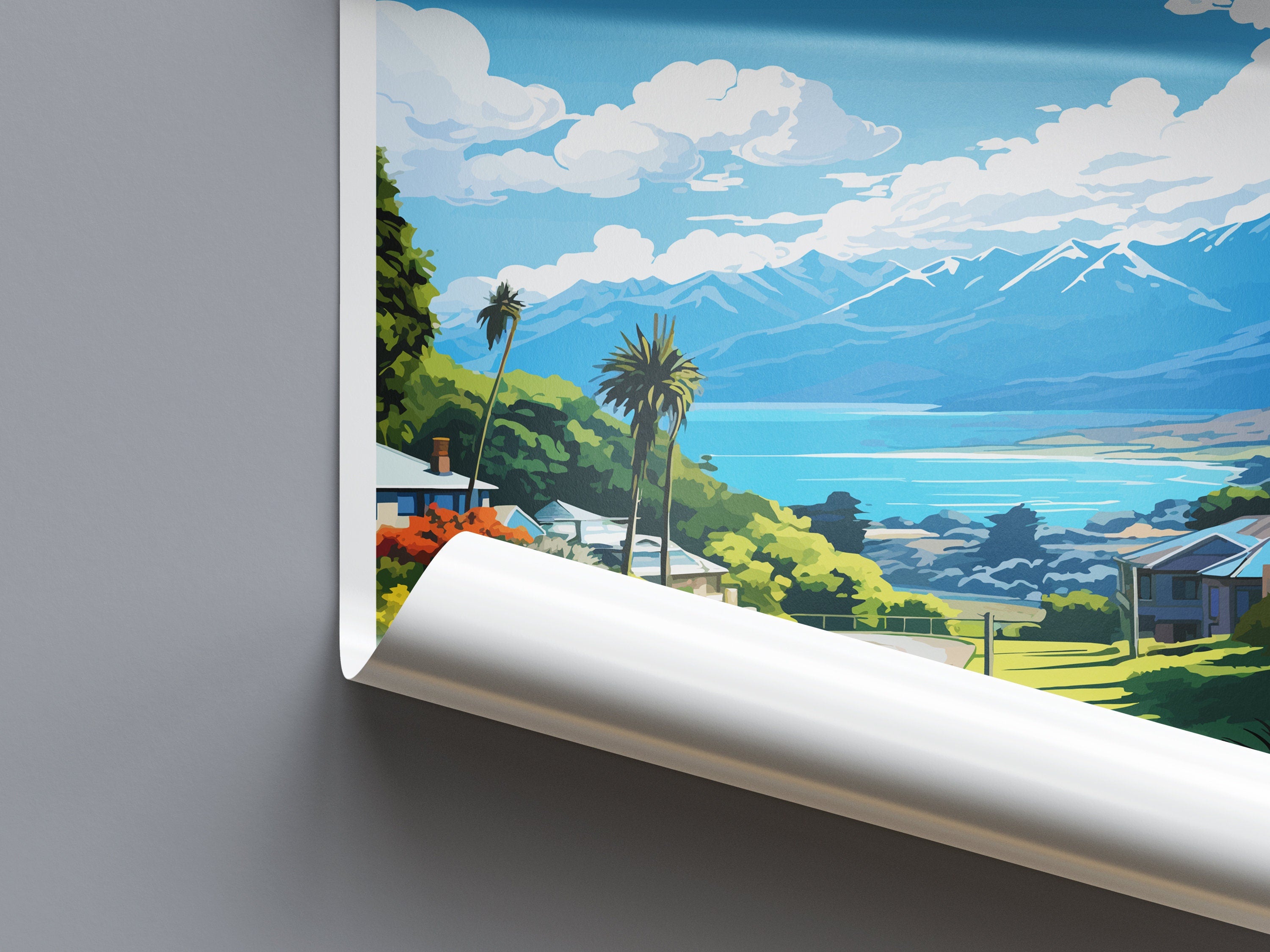 Kaikoura Travel Print