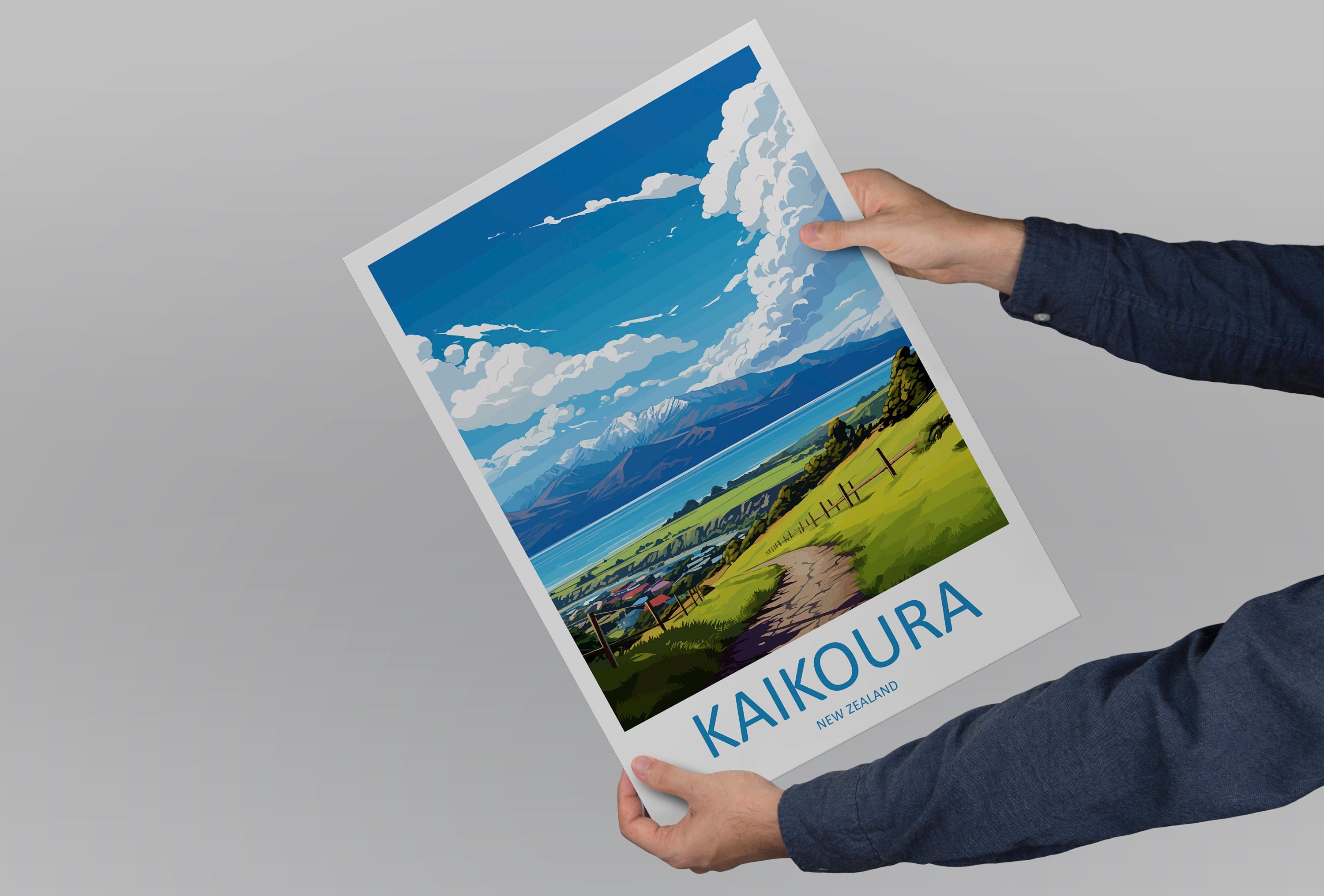 Kaikoura Travel Print