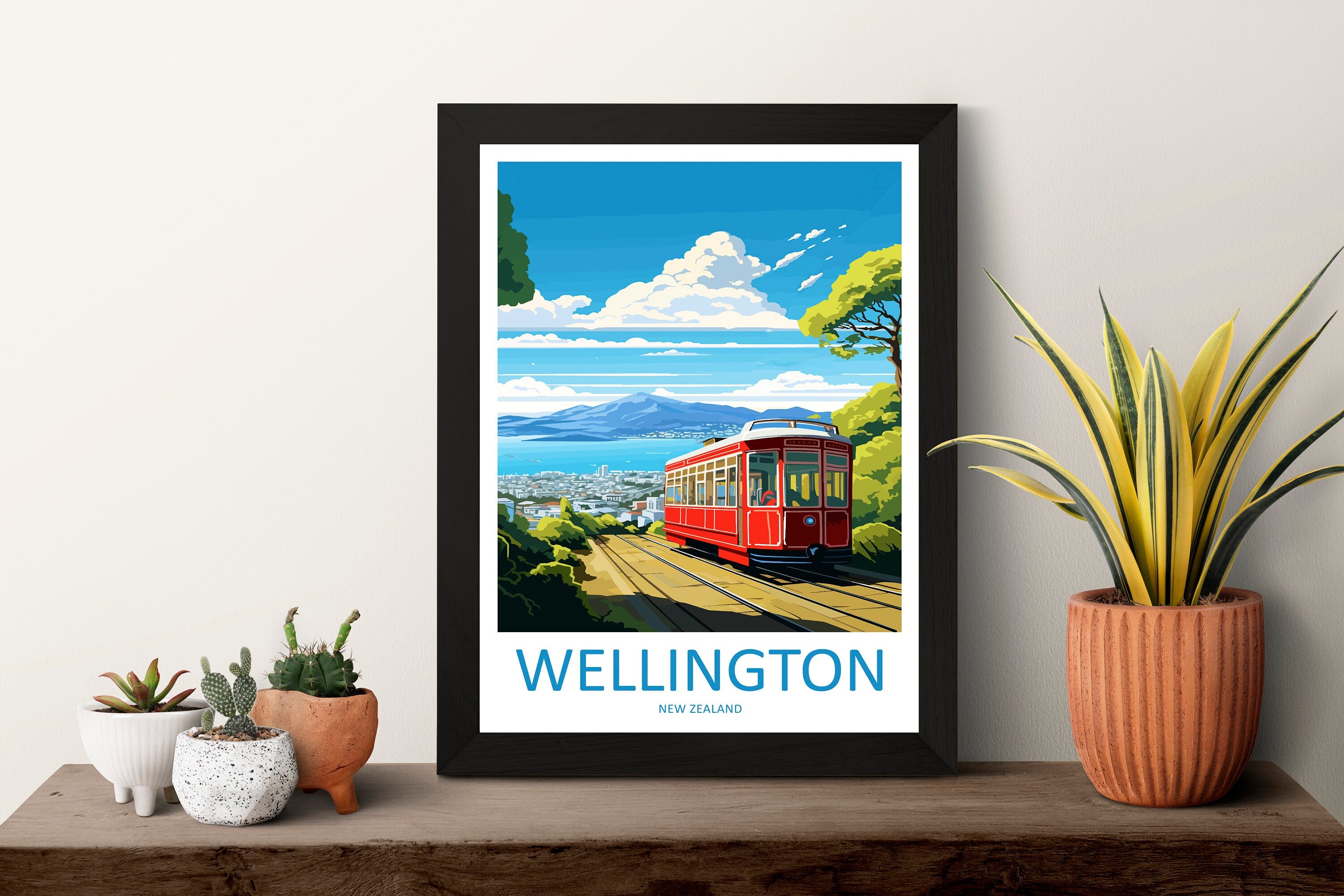 Wellington Travel Print