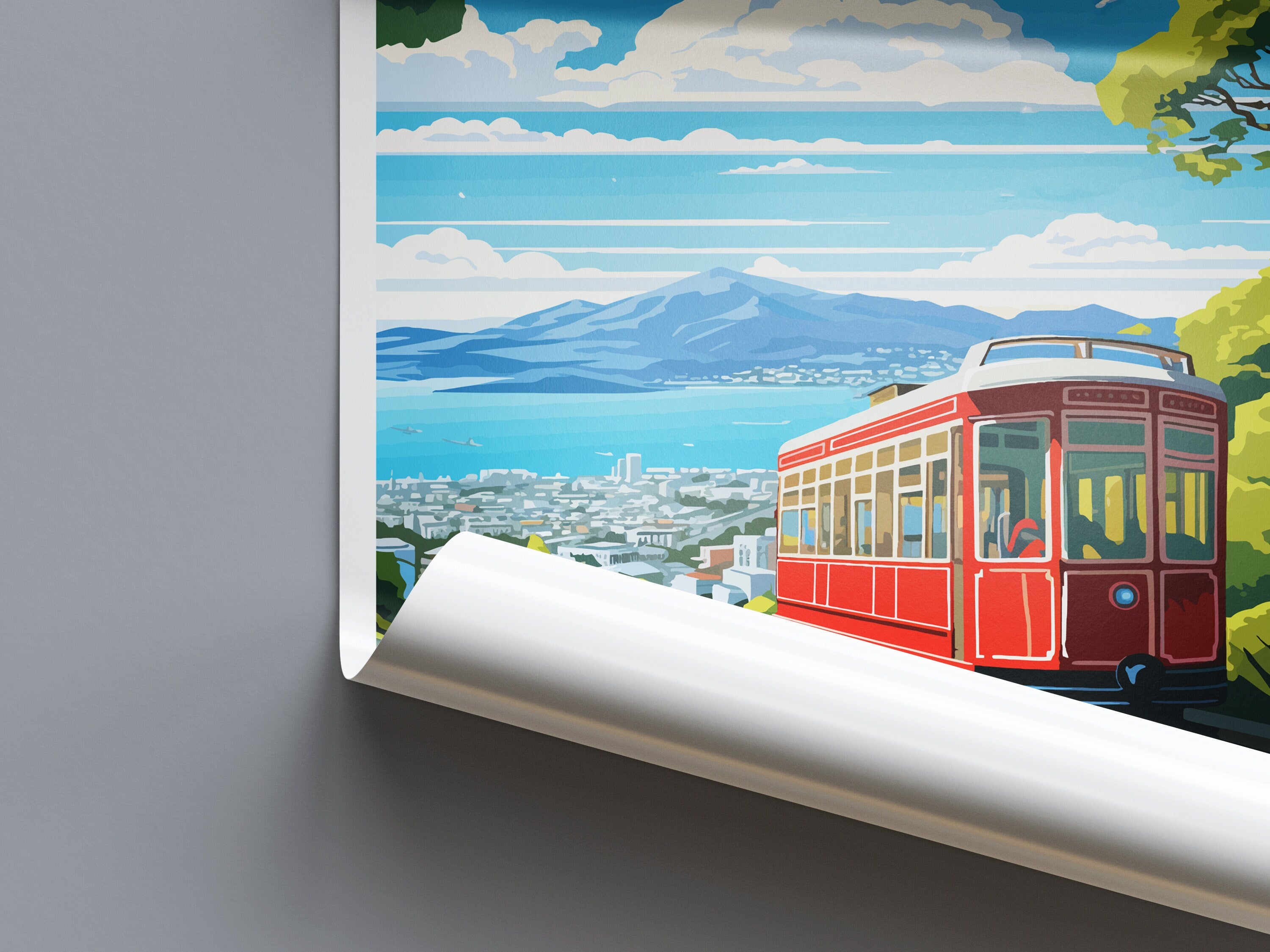 Wellington Travel Print