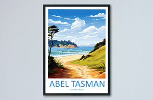 Abel Tasman Coastal Track Travel Print