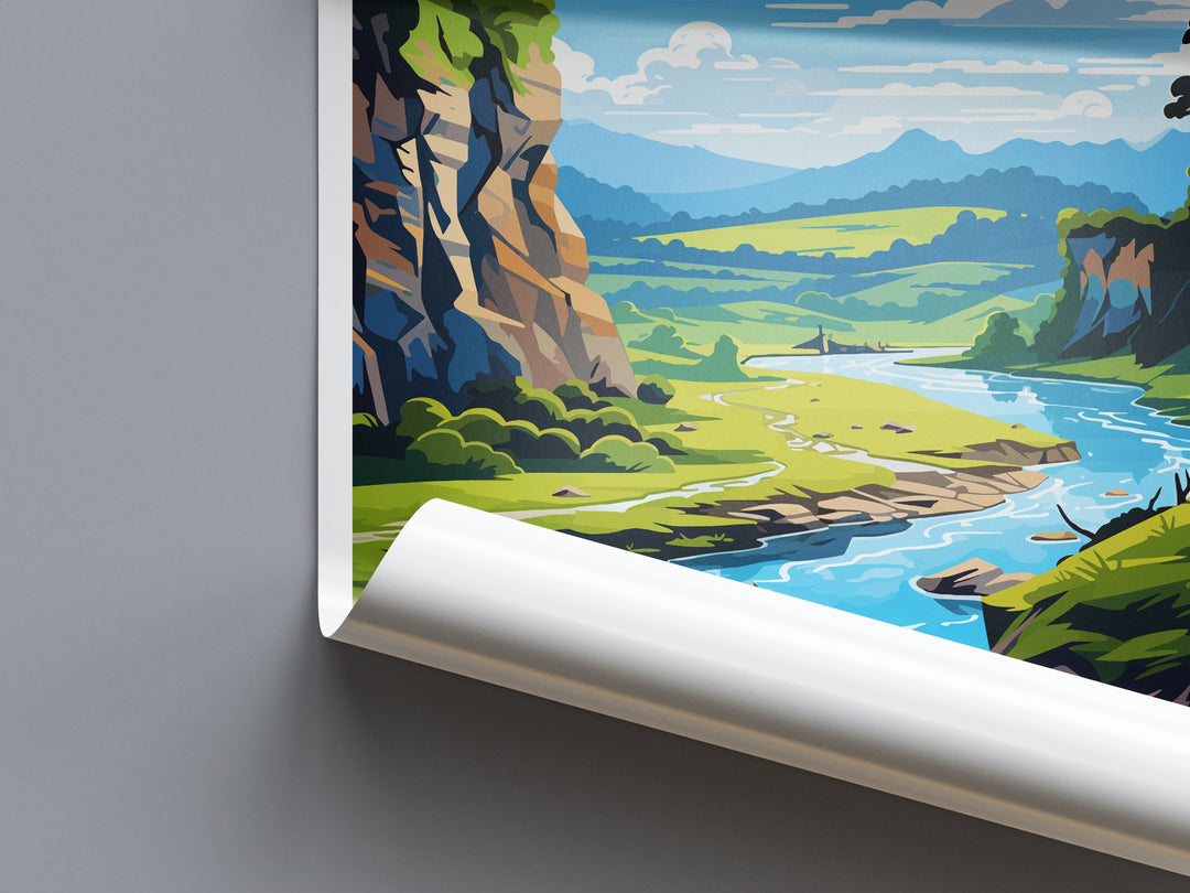 Whanganui National Park Travel Print Wall Art Whanganui National Park Wall Hanging Home Décor Whanganui National Park Gift Art Lovers
