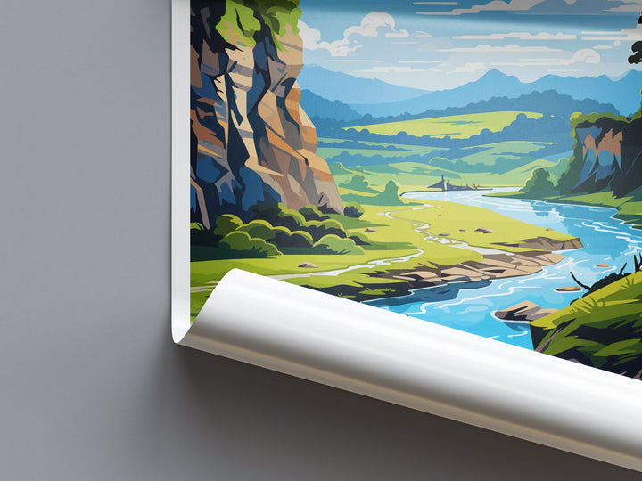 Whanganui National Park Travel Print Wall Art Whanganui National Park Wall Hanging Home Décor Whanganui National Park Gift Art Lovers