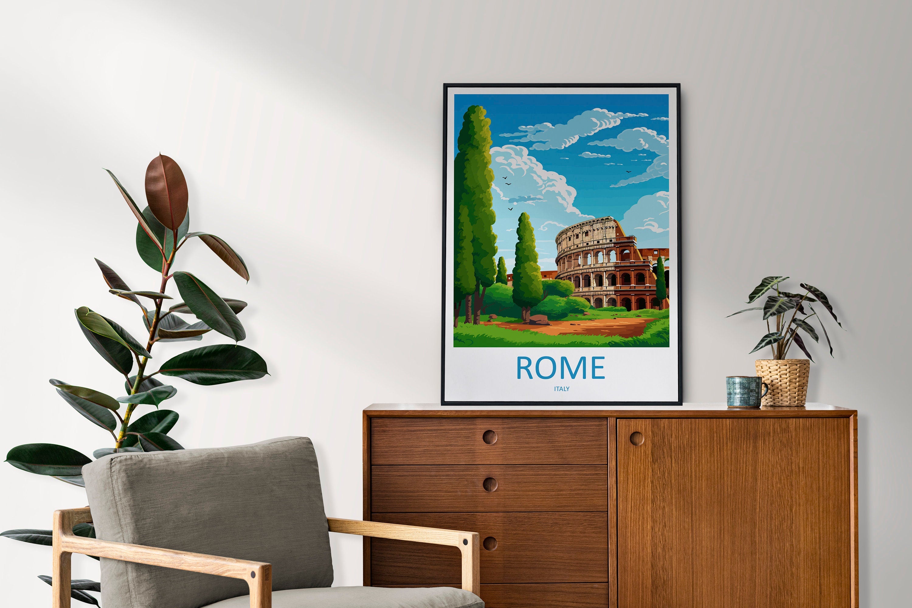 Rome Travel Print