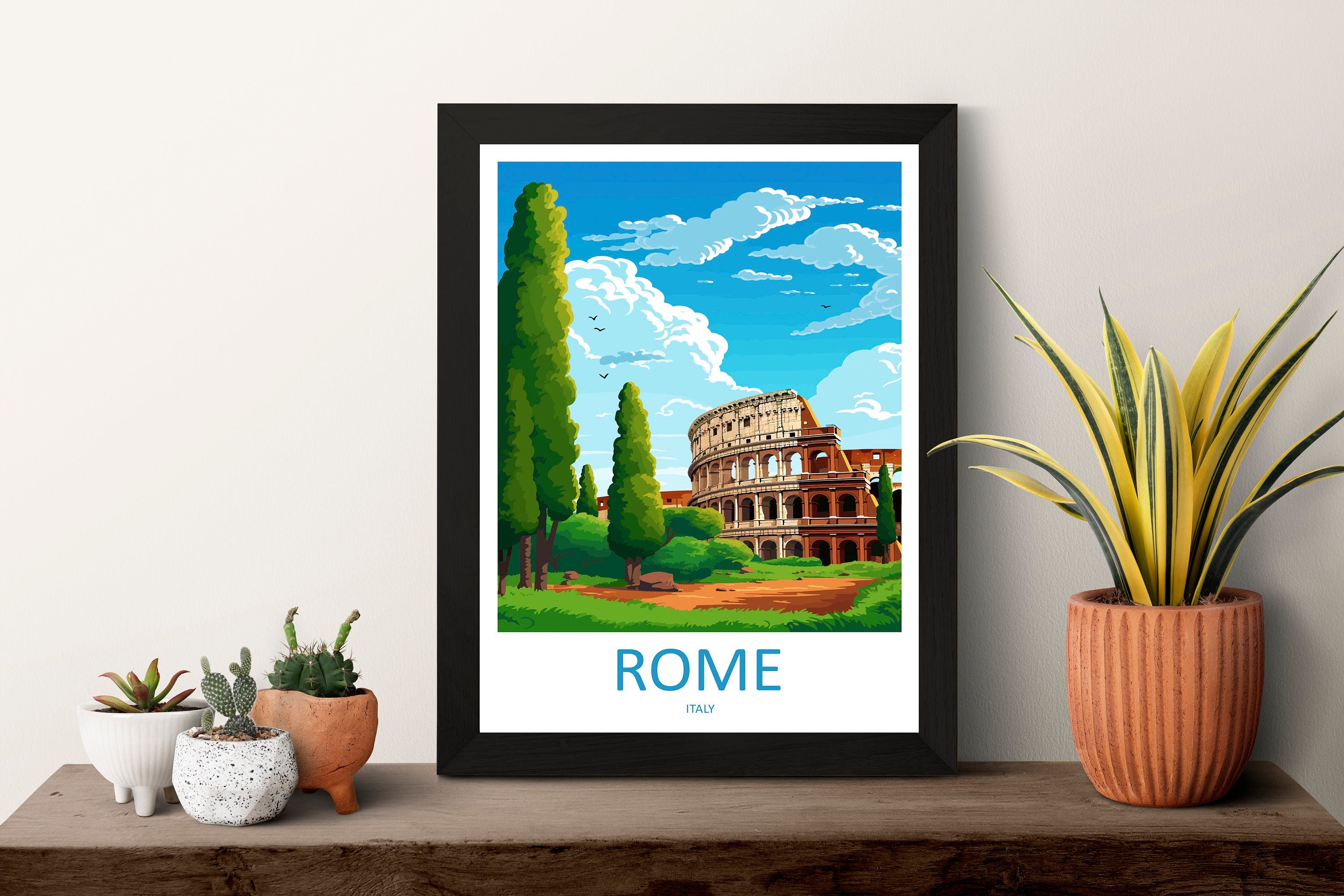 Rome Travel Print