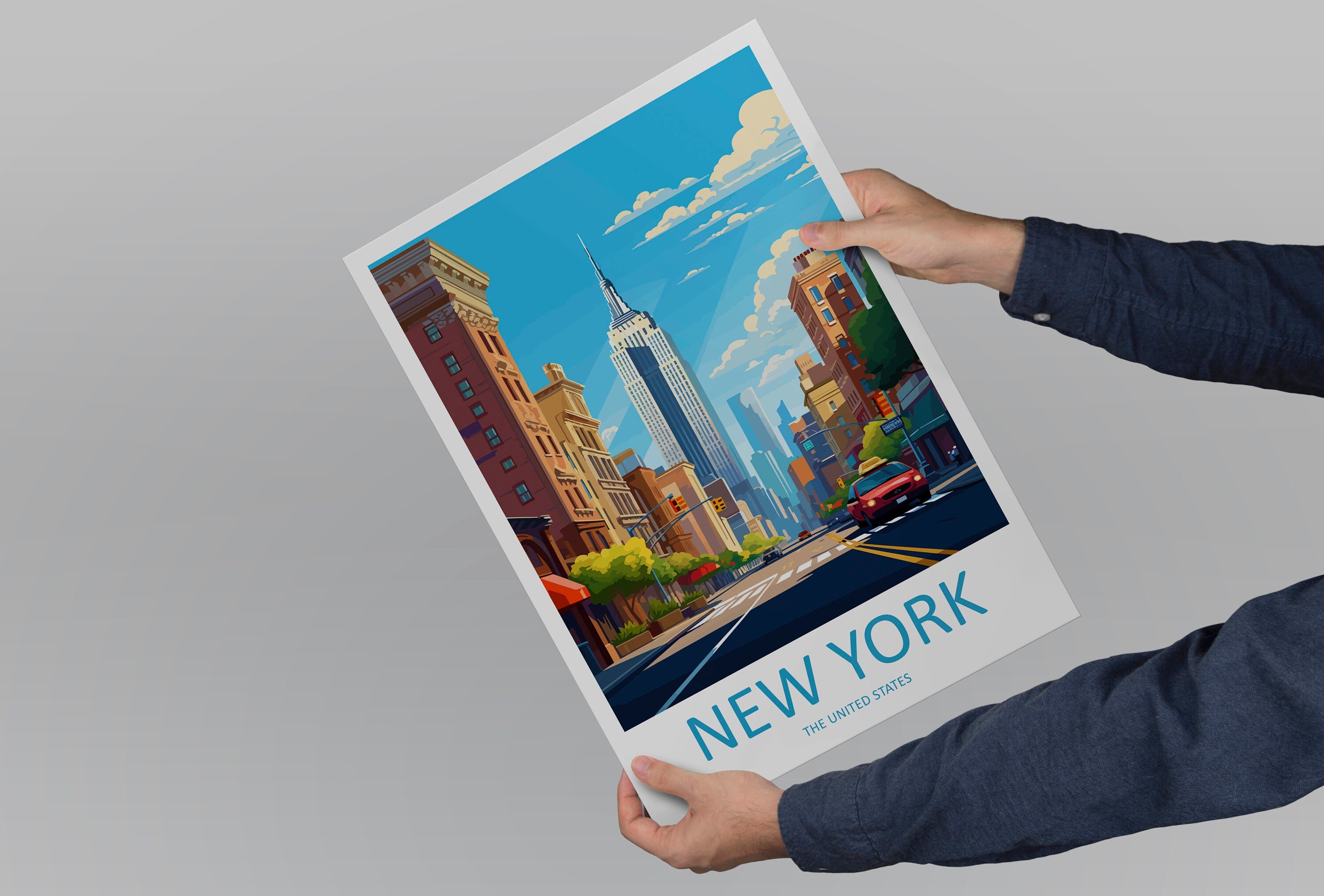 New York Travel Print