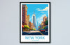 New York Travel Print