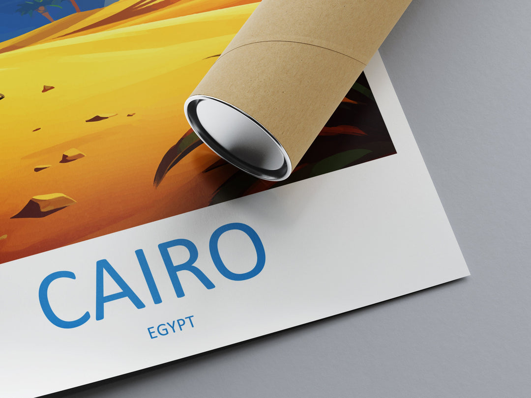 Cairo Travel Print Wall Art Cairo Egypt Wall Hanging Home Decoration Cairo Gift Art Lovers Wall Art Print Cairo Great Pyramids Of Giza