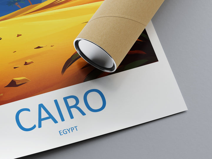 Cairo Travel Print Wall Art Cairo Egypt Wall Hanging Home Decoration Cairo Gift Art Lovers Wall Art Print Cairo Great Pyramids Of Giza