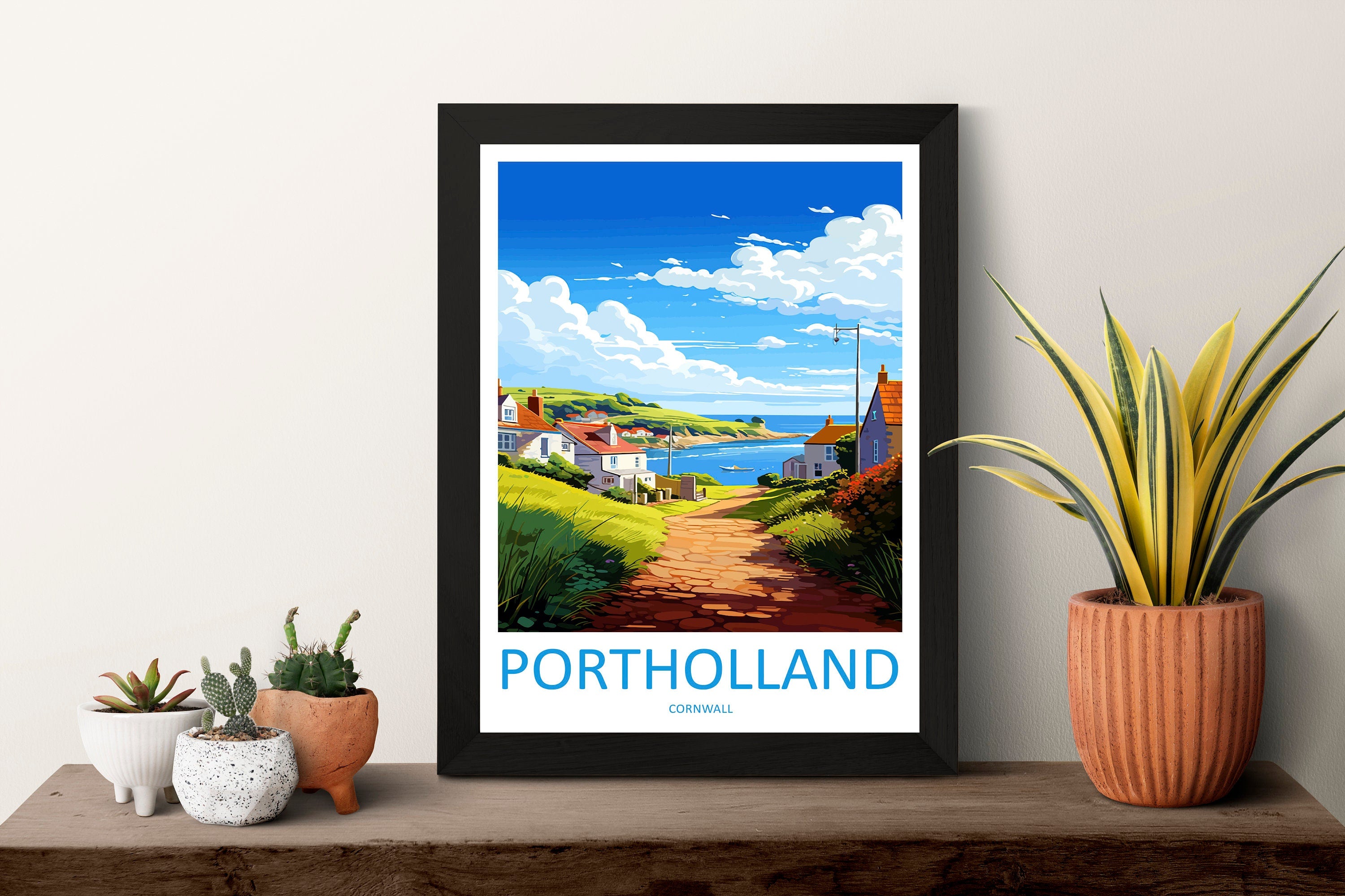 Portholland Travel Print