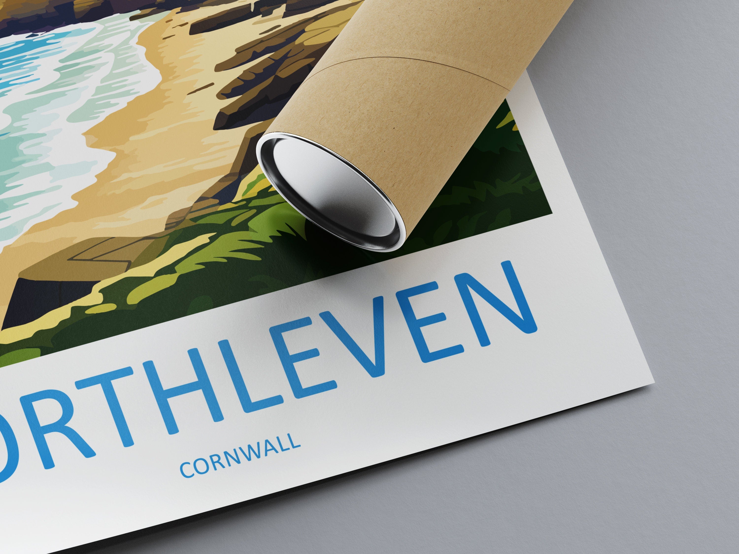 Porthleven Travel Print