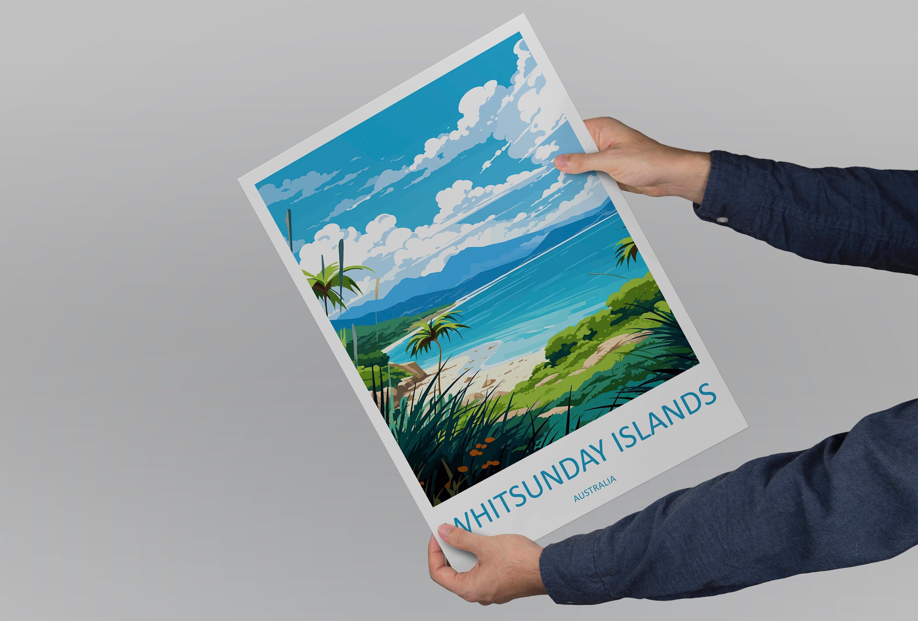 Whitsunday Islands Travel Print