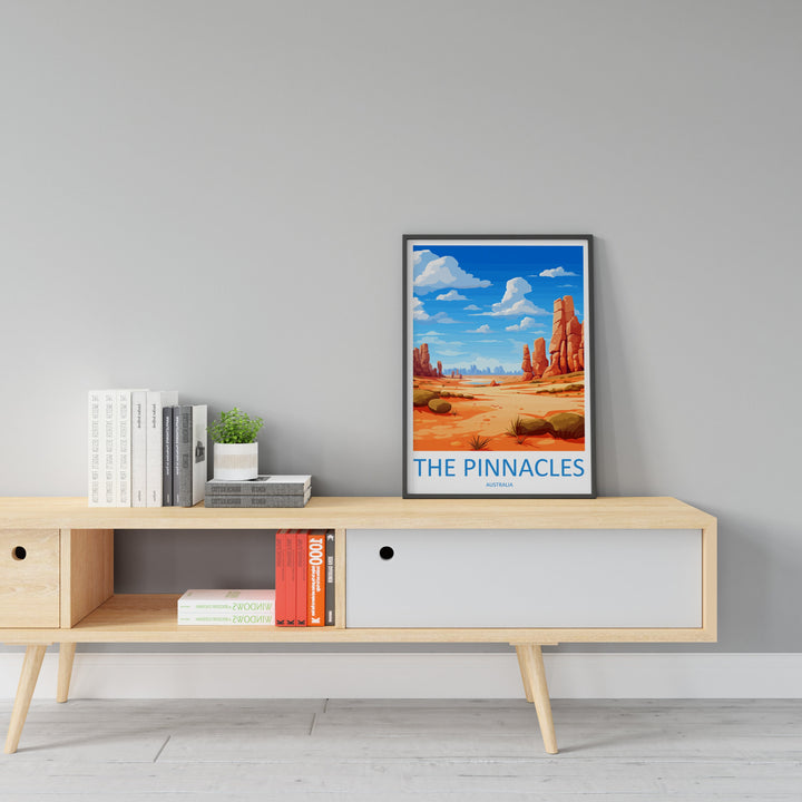 The Pinnacles Travel Print Wall Art The Pinnacles Wall Hanging Home Décor The Pinnacles Gift Art Lovers Wall Art Australia Poster Decor