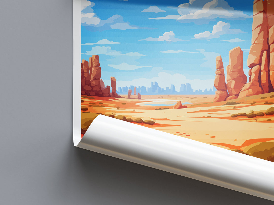The Pinnacles Travel Print Wall Art The Pinnacles Wall Hanging Home Décor The Pinnacles Gift Art Lovers Wall Art Australia Poster Decor