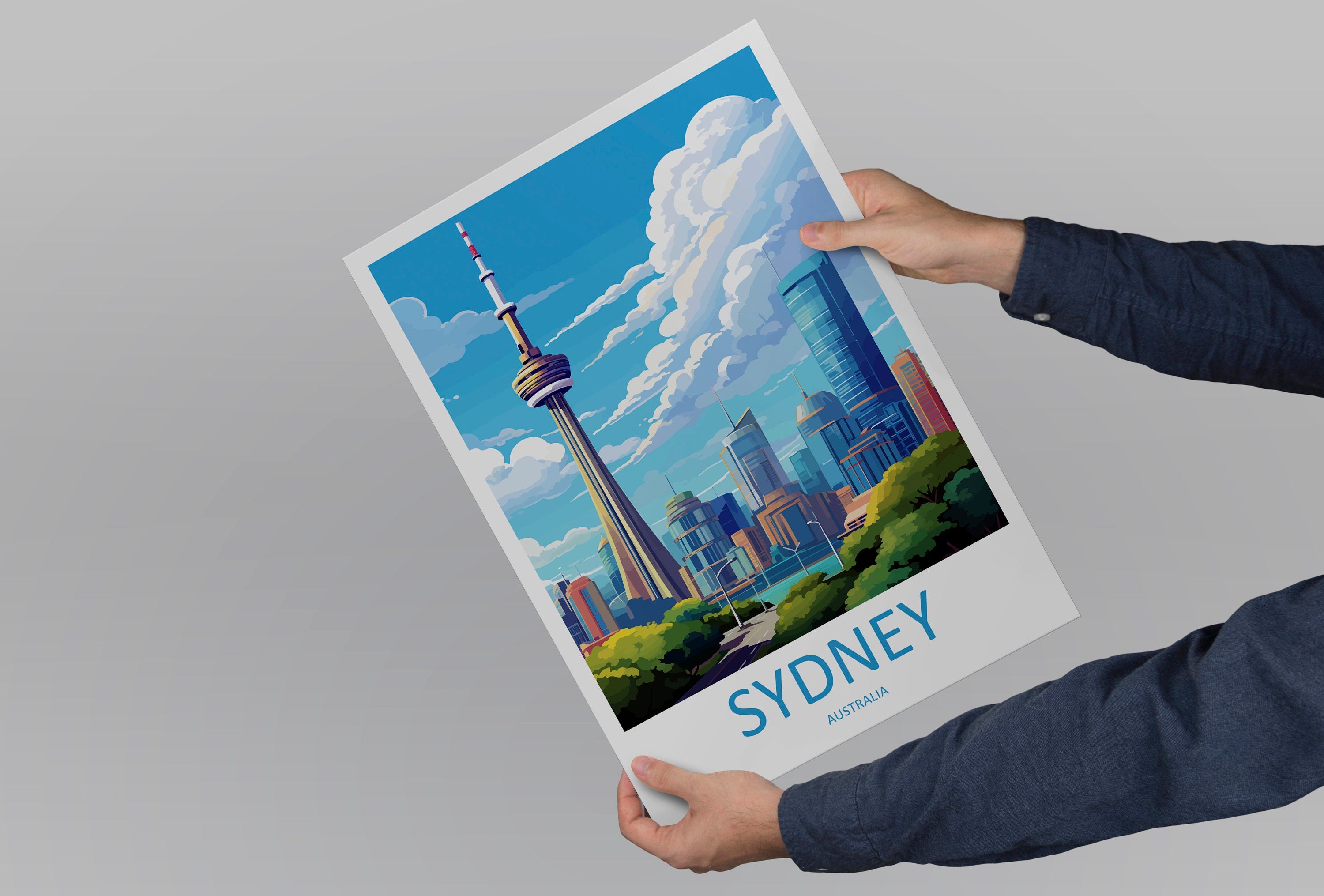 Sydney Tower Eye Travel Print