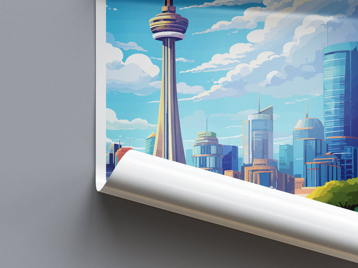 Sydney Tower Eye Travel Print Wall Art Sydney Tower Eye Wall Hanging Home Décor Sydney Gift Art Lovers Wall Art Australia Poster Decor