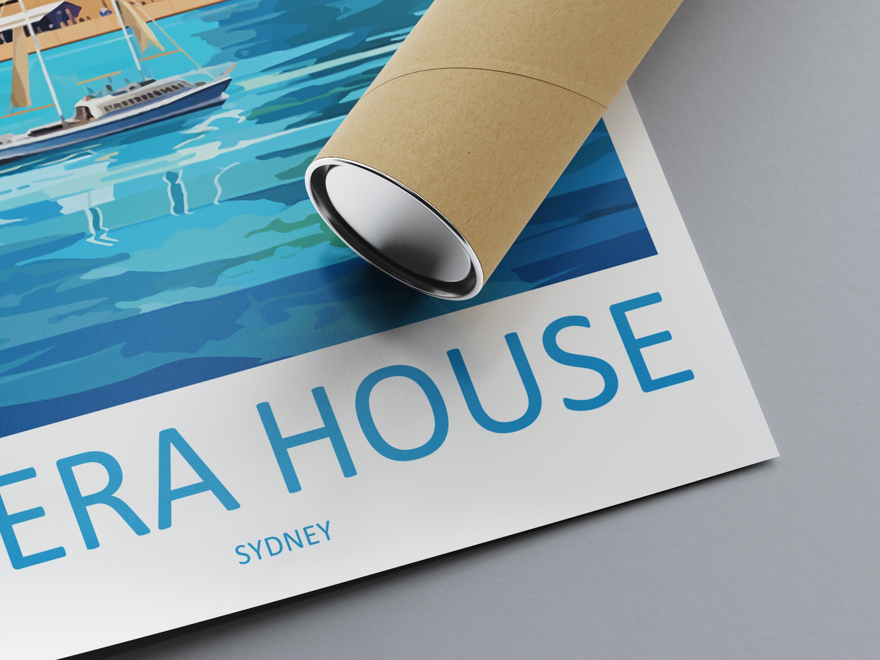 Sydney Opera House Travel Print