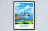 Sydney Opera House Travel Print